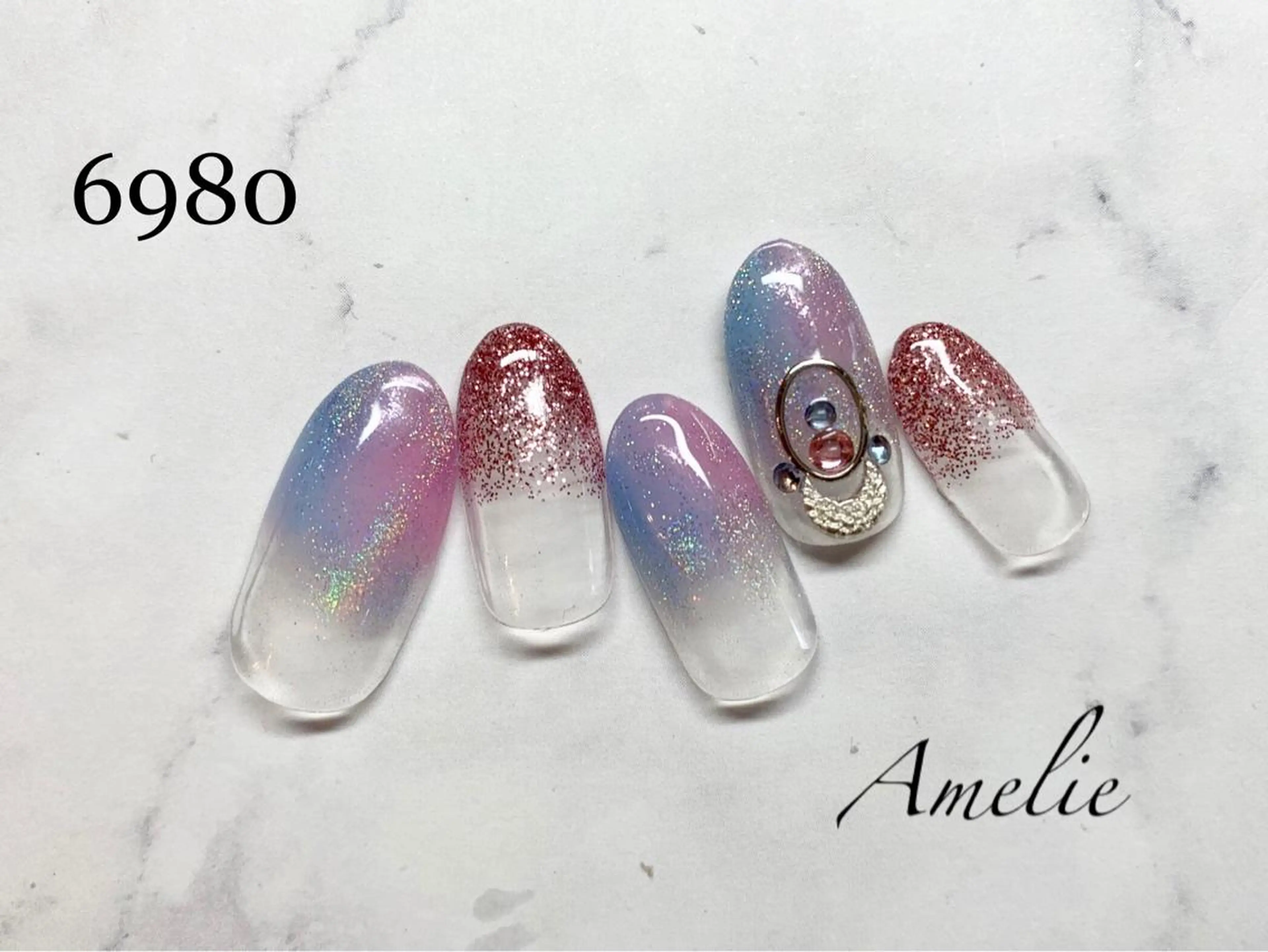 ネイル いちじゅう あおいのネイルデザイン