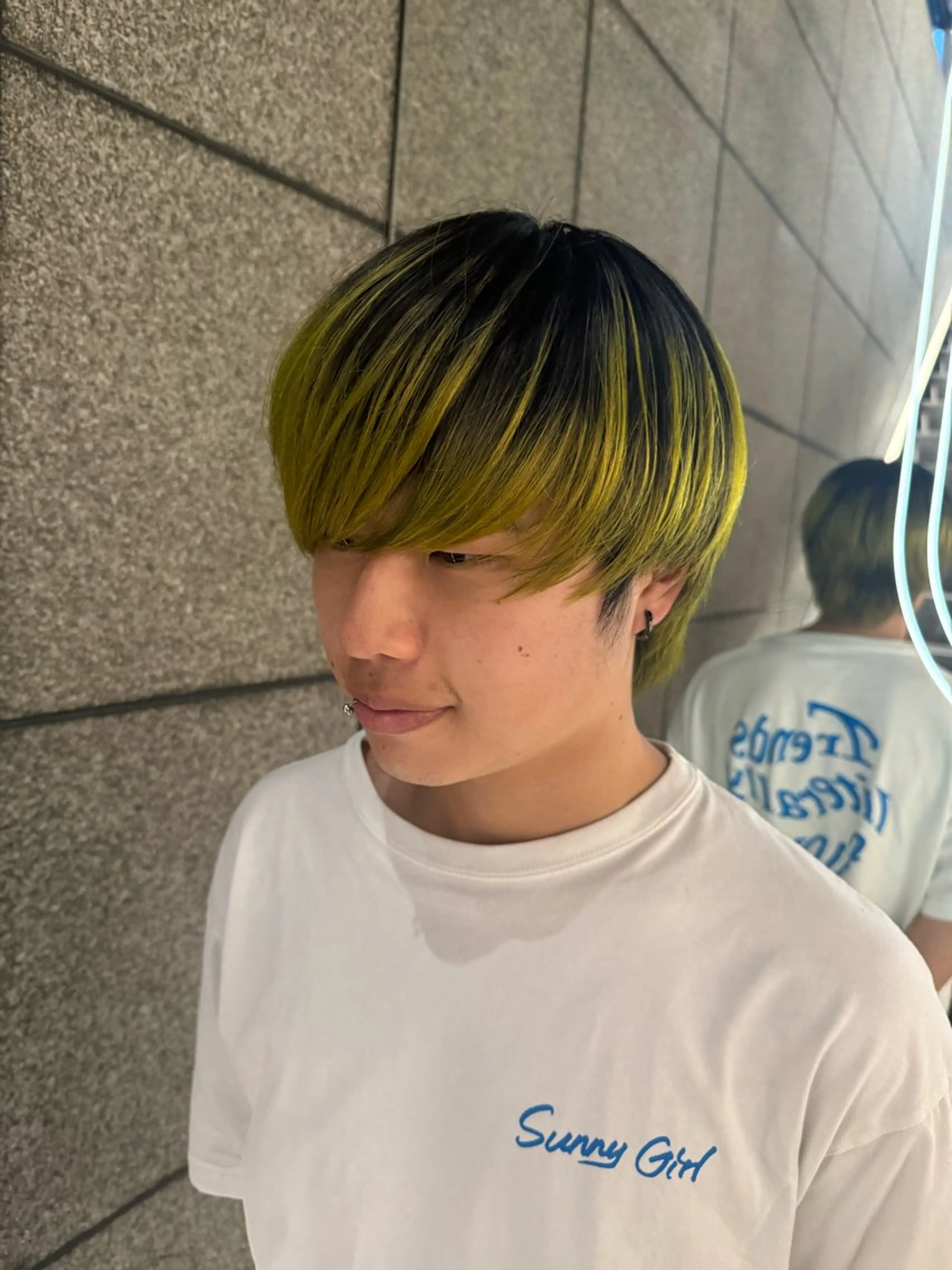 カラー デザインカラー ヘアカラー 垢抜けメンズ特化 sakuraのヘアスタイル