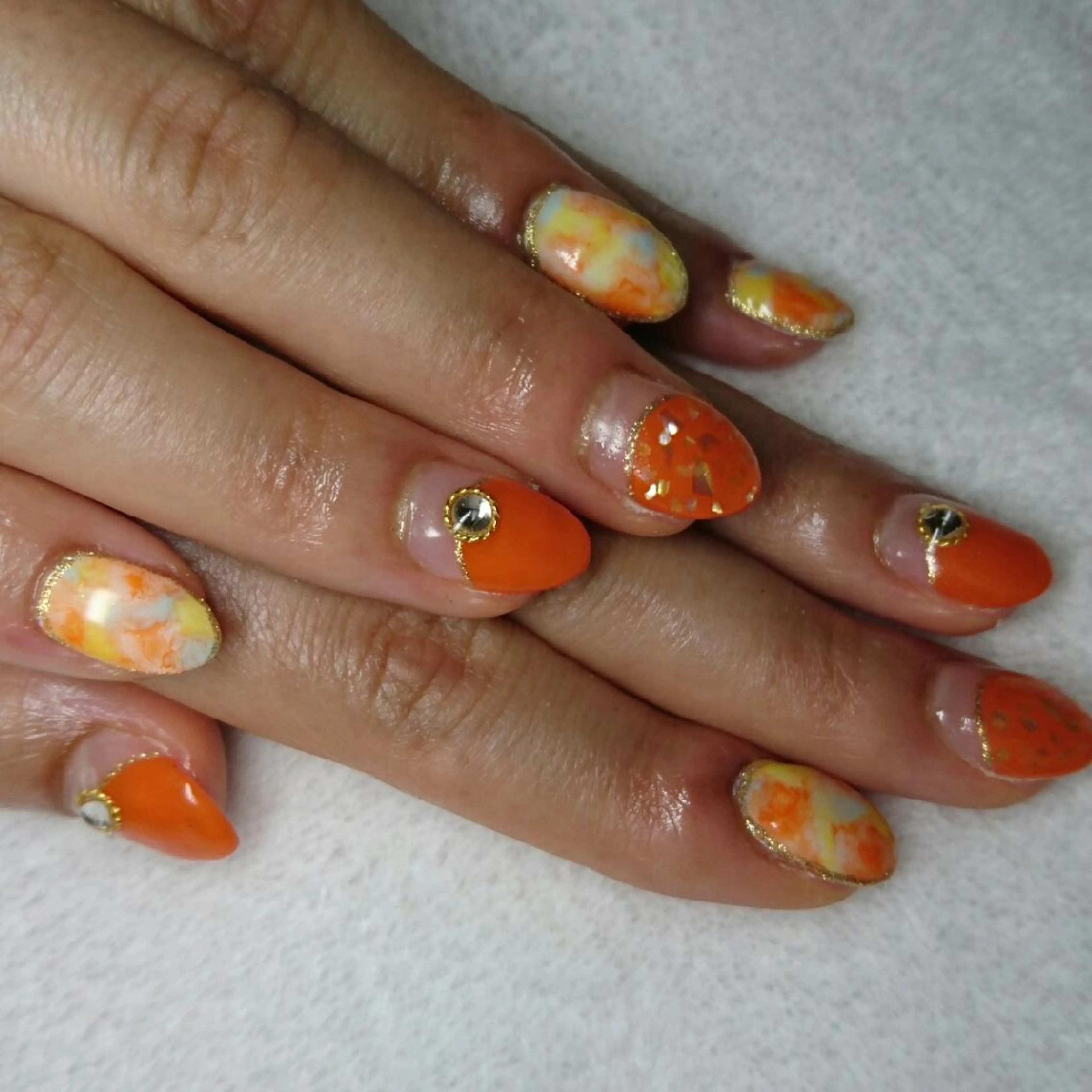 ネイル 大理石ネイル(マーブル) LAVISH nail salonのネイルデザイン