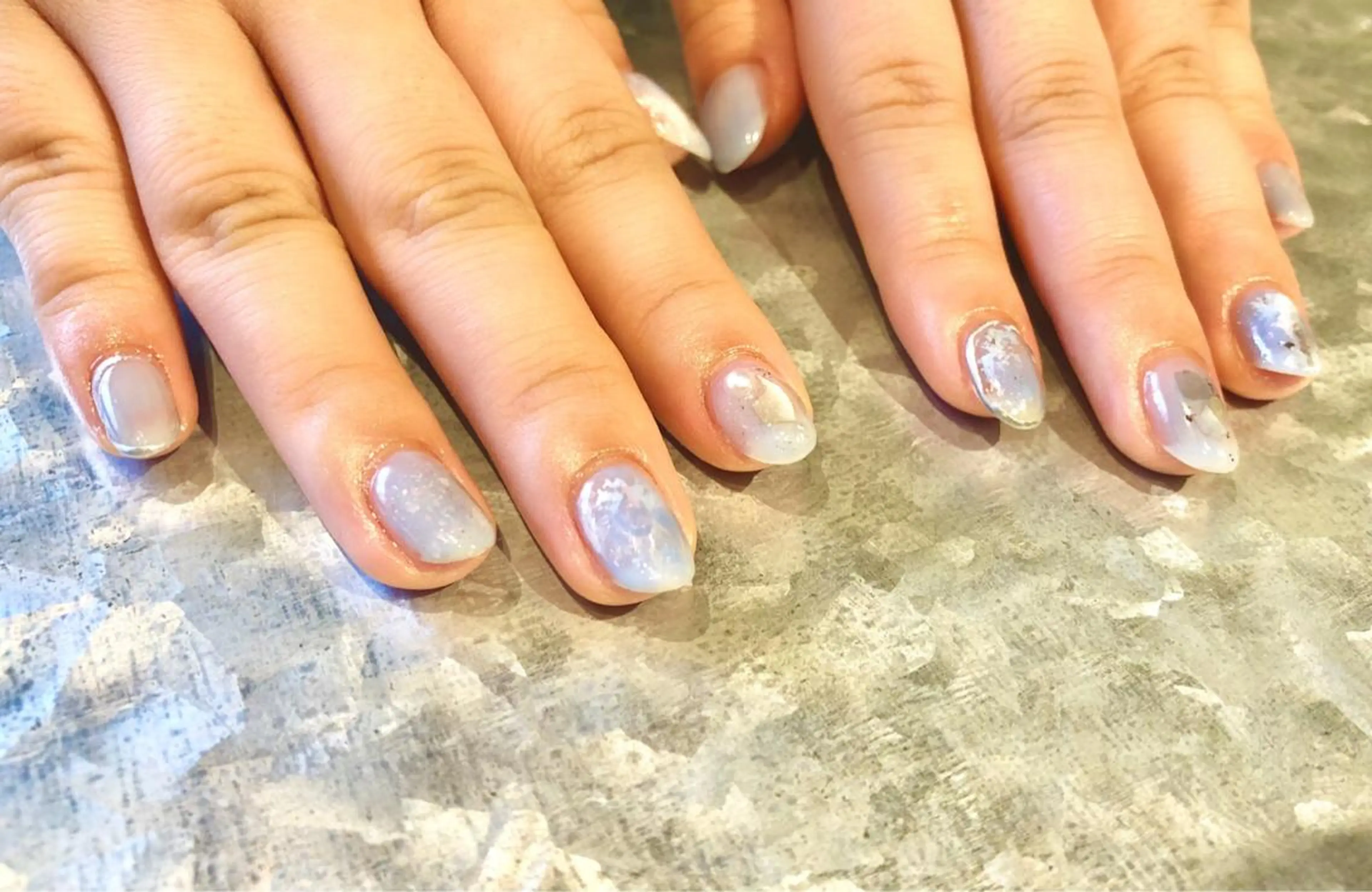 ネイル ニュアンスネイル TRAM-nail moriizumiのネイルデザイン