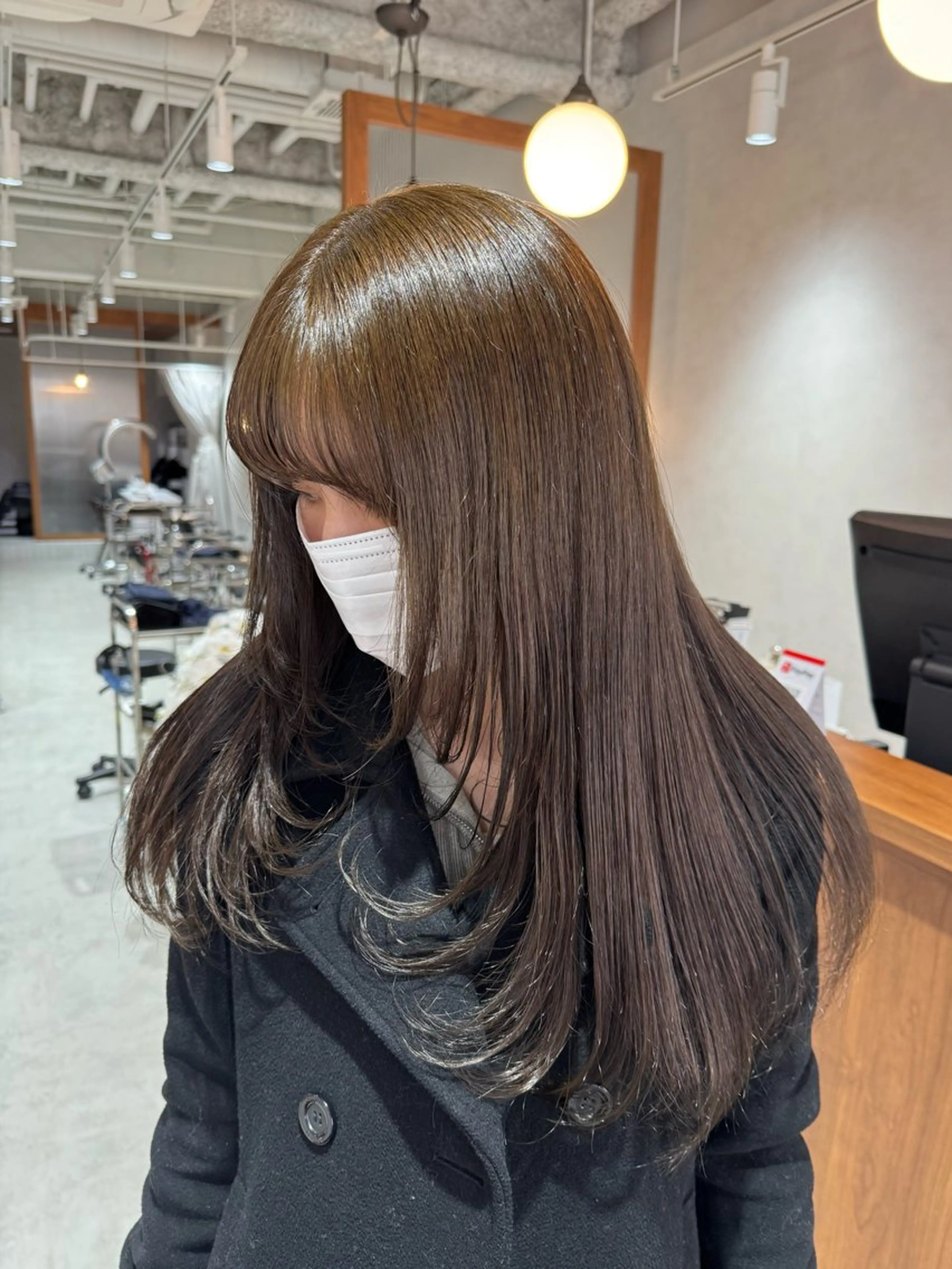 ロング 🩵ゆりあ /ベージュ/ボブ🩵のヘアスタイル