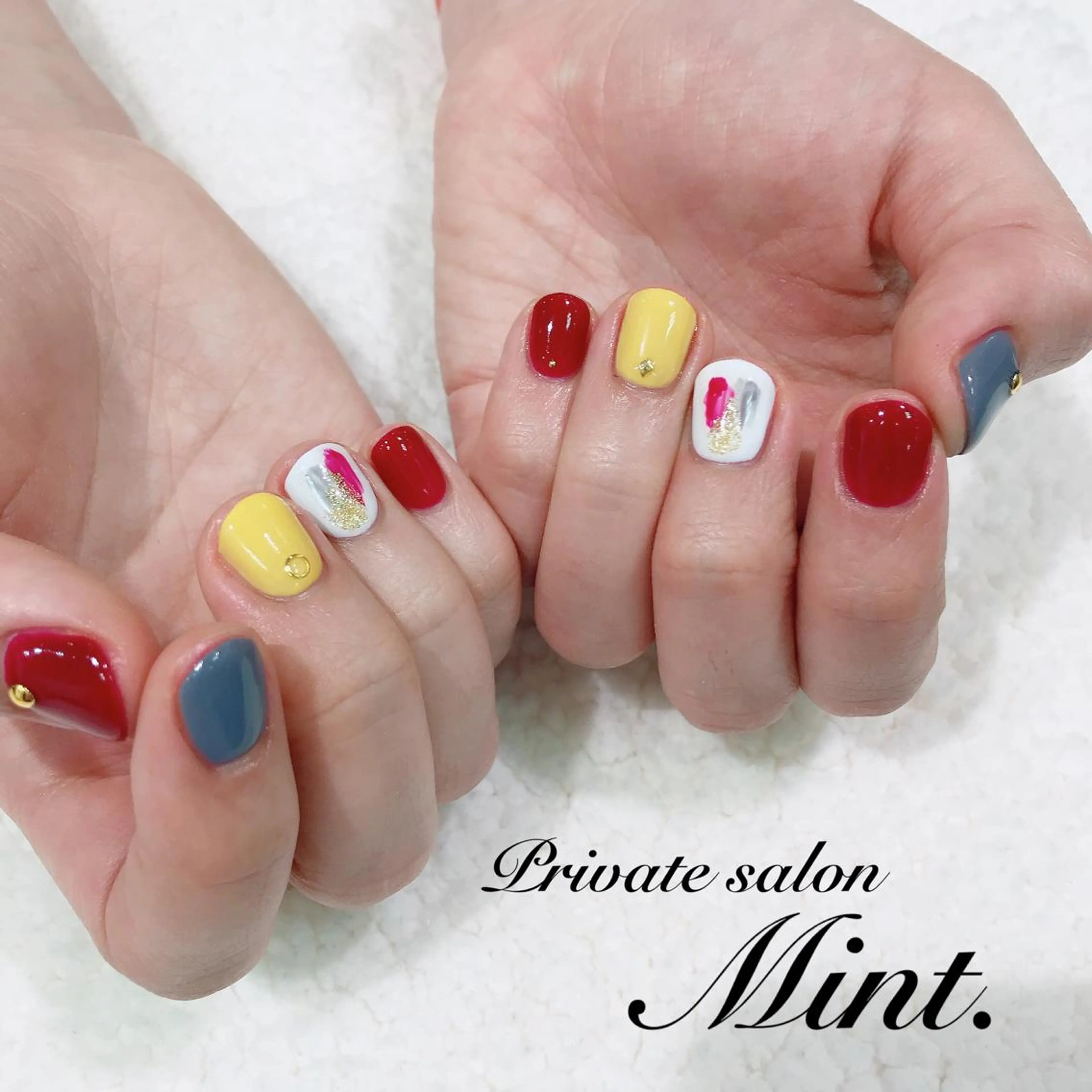 ショート ネイル ジェルネイル Mint. nailのネイルデザイン