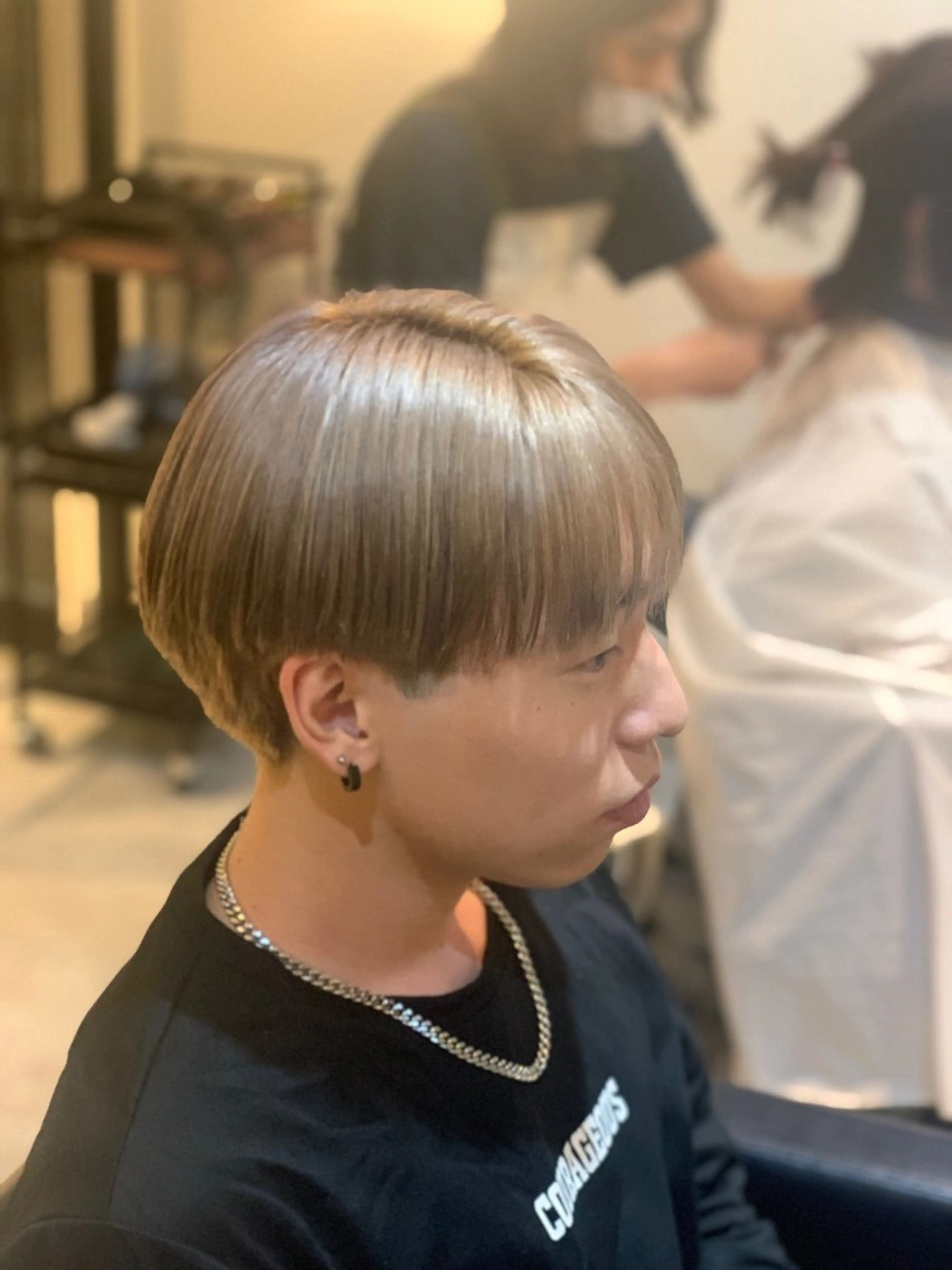ショート カット キッズカット/塩田平 コバヤシシオリのヘアスタイル