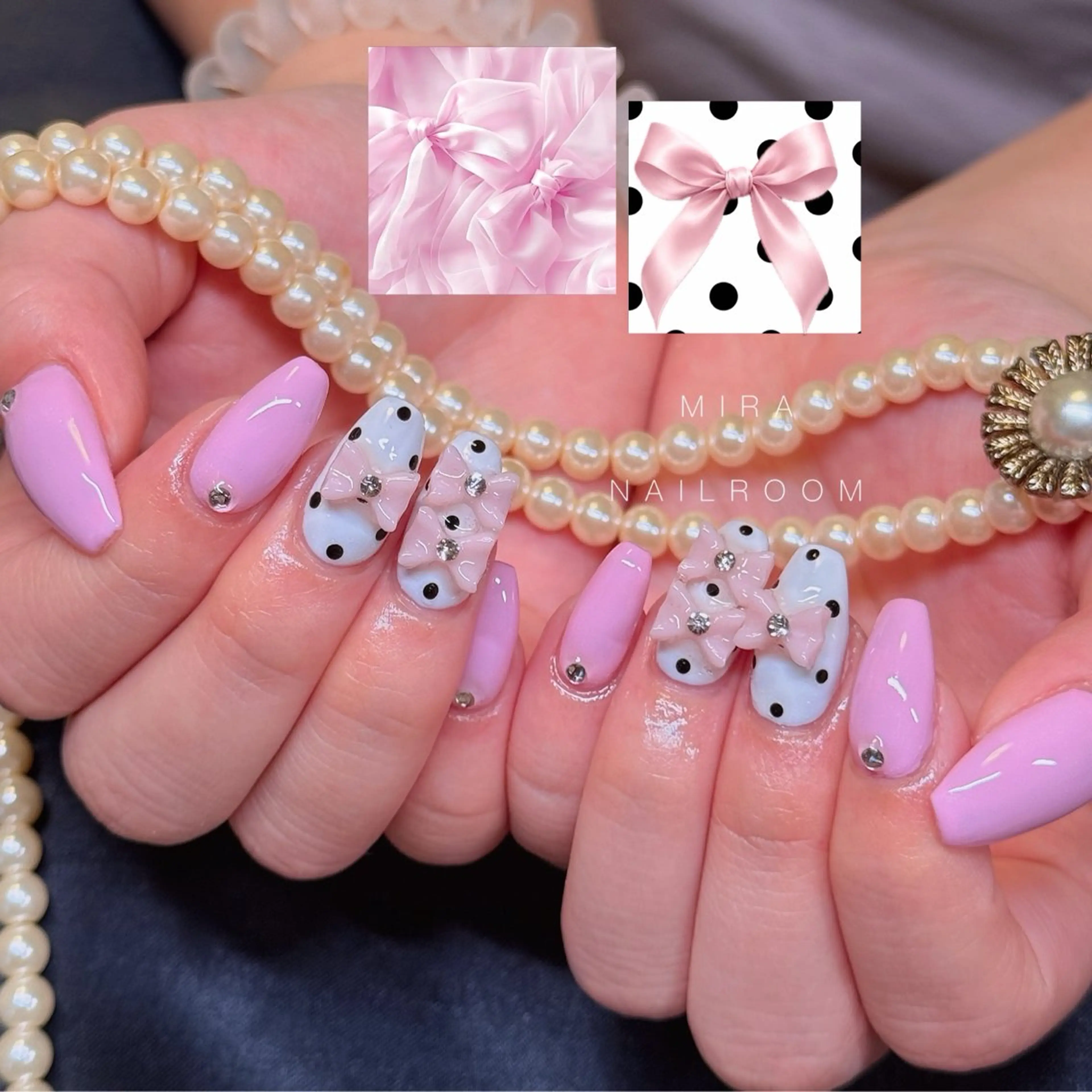 ネイル 持ち込み MIRA NAILROOMのネイルデザイン