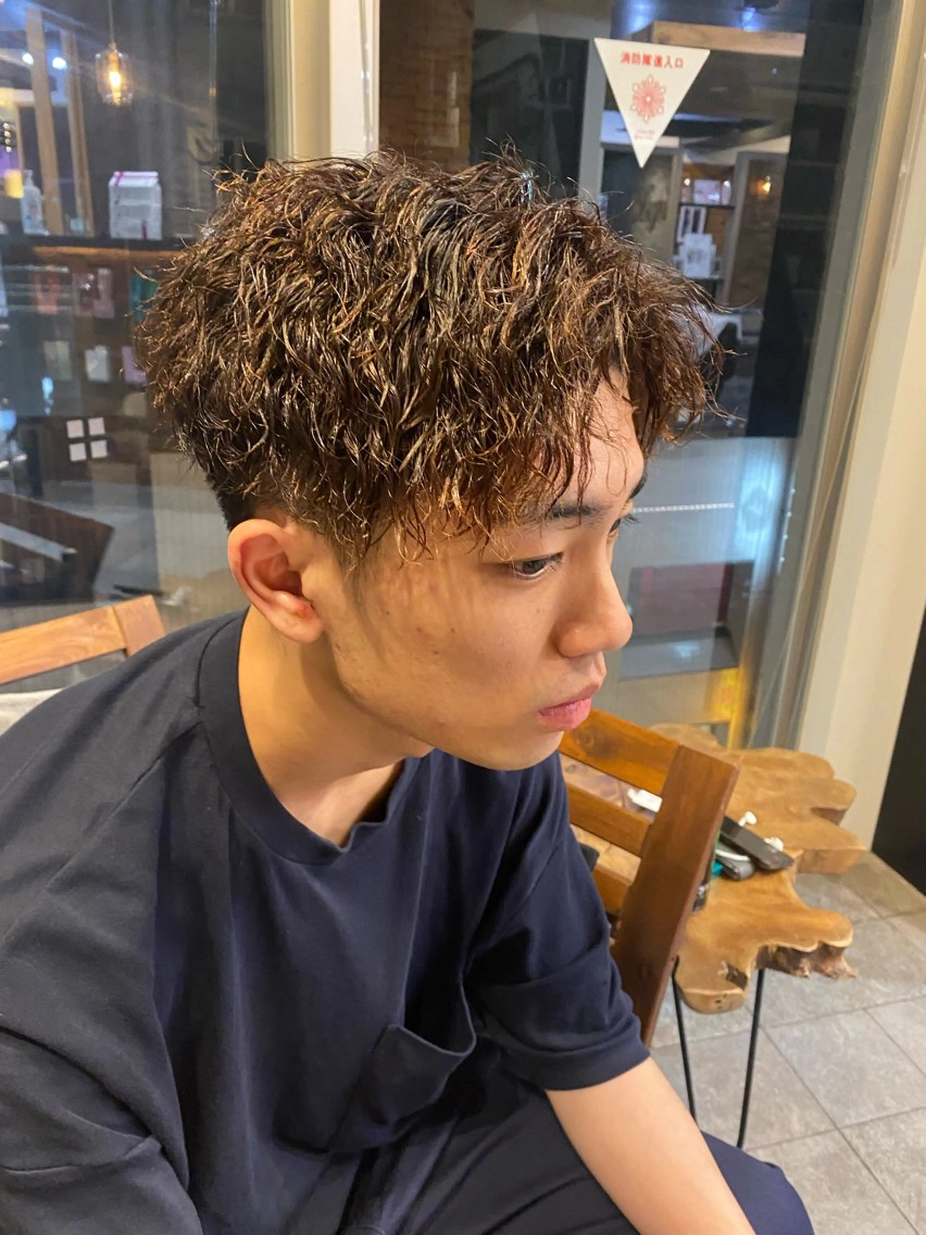 パーマ メンズ 【Men's Lapis横浜】翔太のヘアスタイル