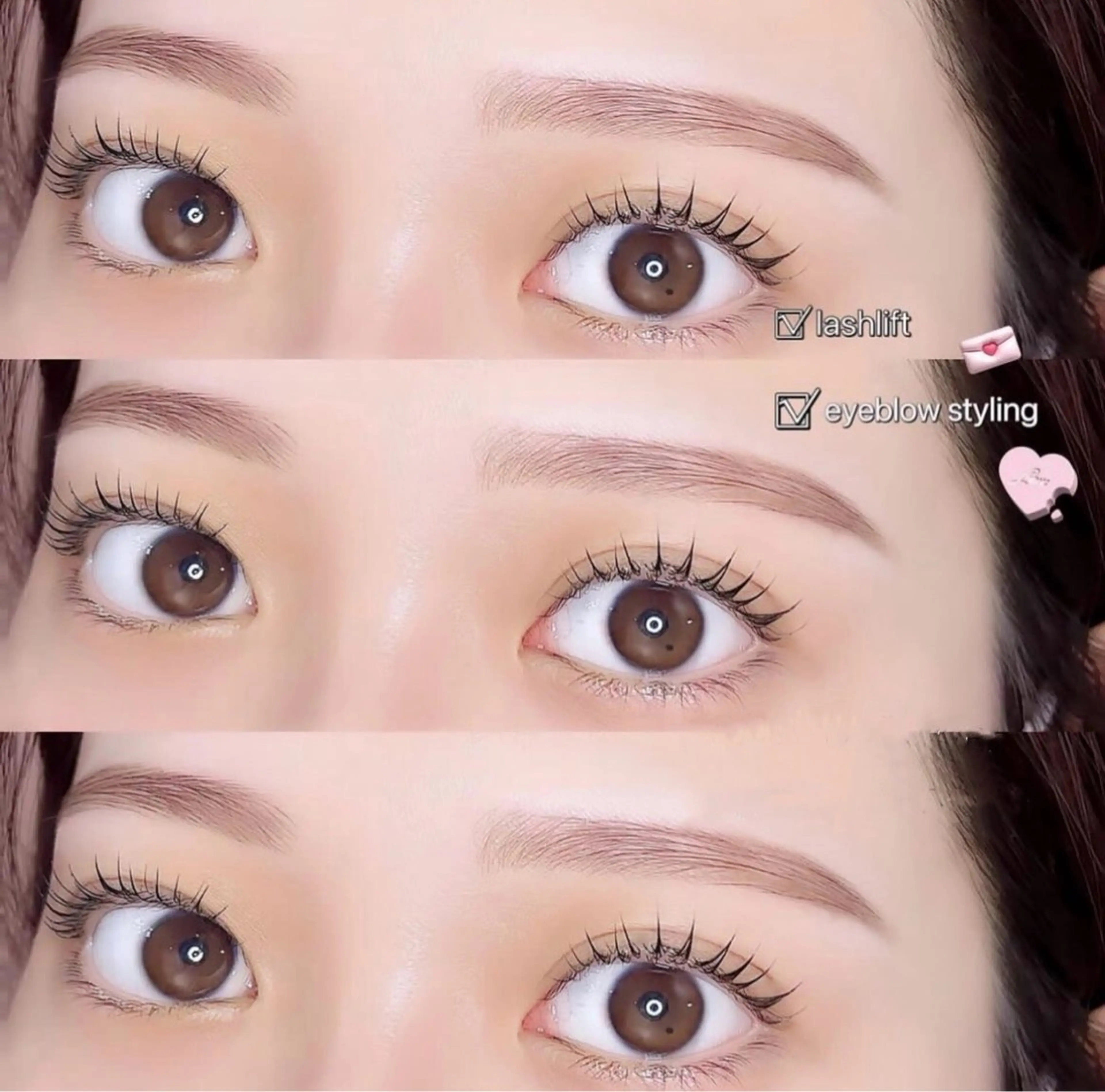 アイブロウ マツパ ⭐︎Richelle beauty ⭐︎のマツエク・マツパデザイン