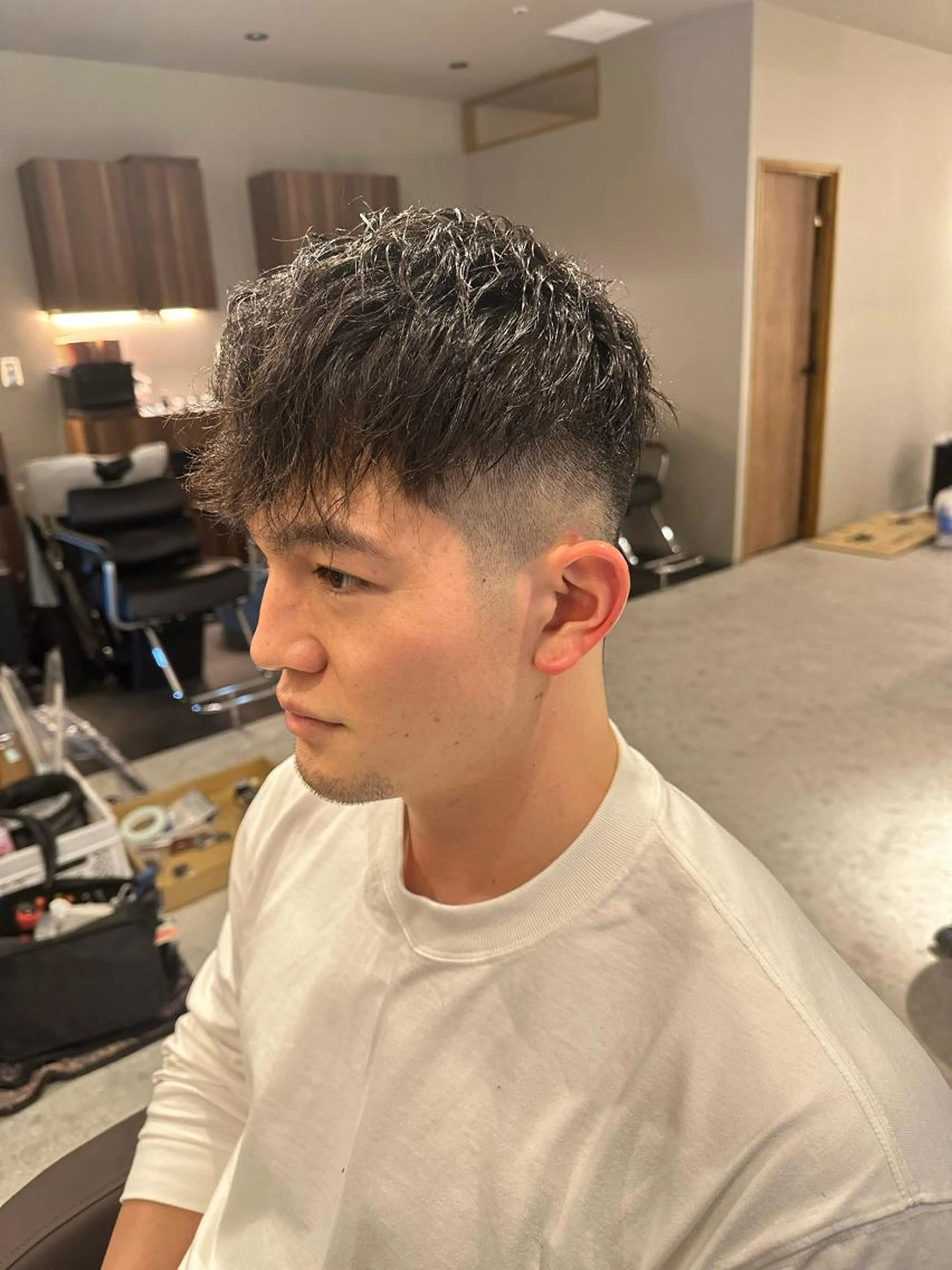 【メンズ限定】カット+ツイストパーマ +ショートヘッドスパの写真