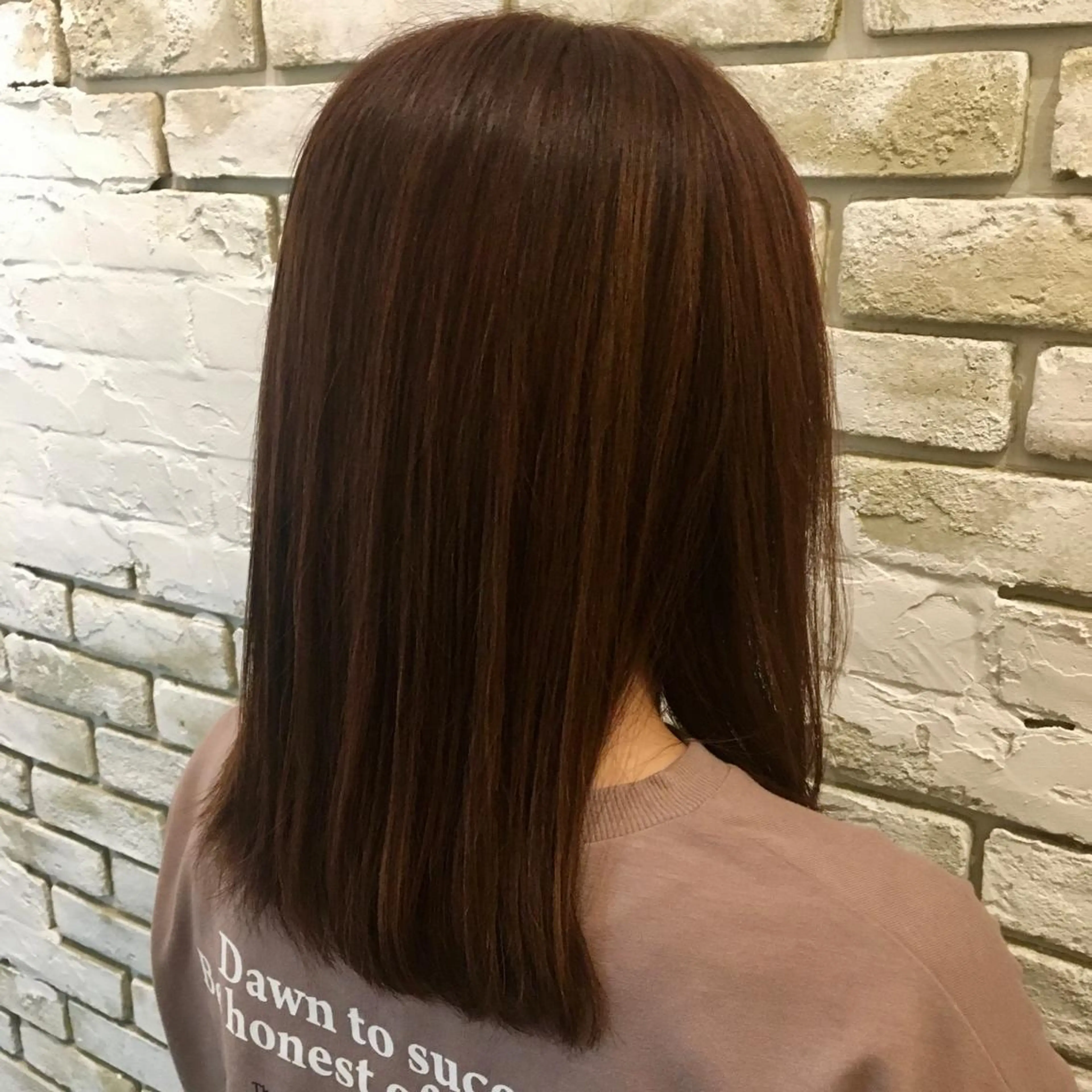 ミディアム カラー Saako/髪質改善 /耳つぼジュエリーのヘアスタイル