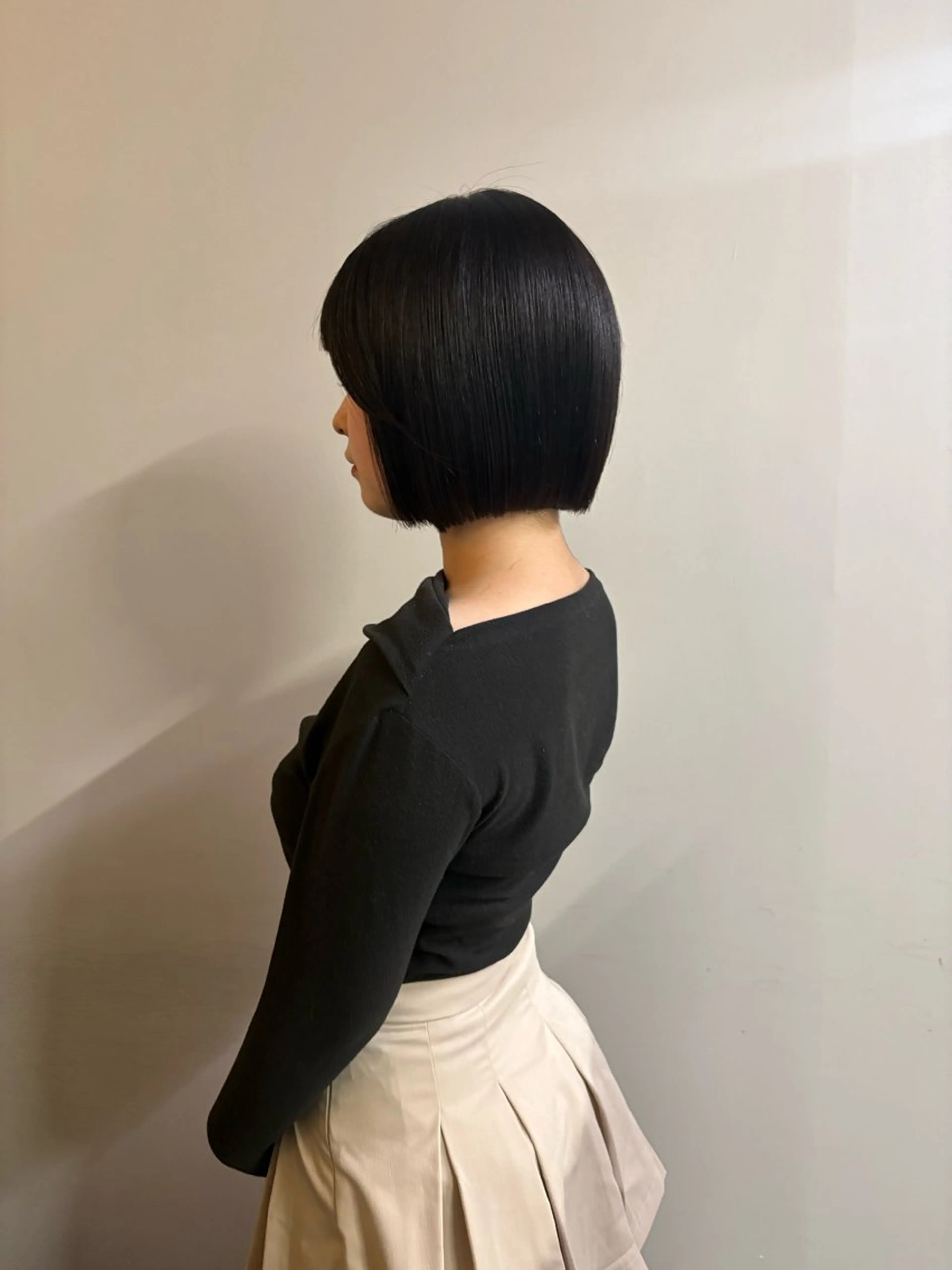 ショート ボブ 似合わせカット ハイトーン レイヤー🎀meiのヘアスタイル