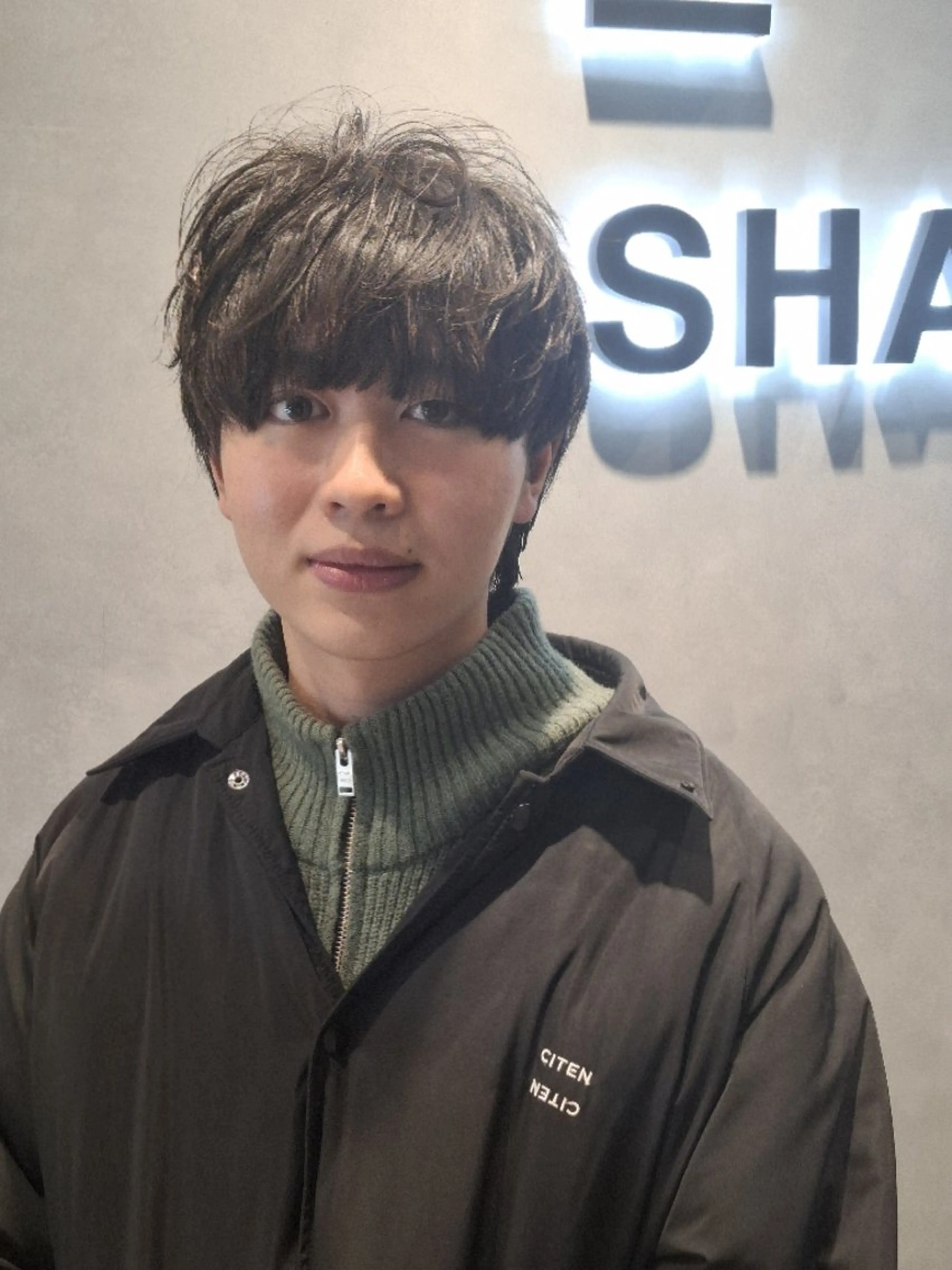 ショート メンズ マッシュ メンズパーマ くせ毛 小顔カット 束感&韓国ヘア🐰 koumeiのヘアスタイル