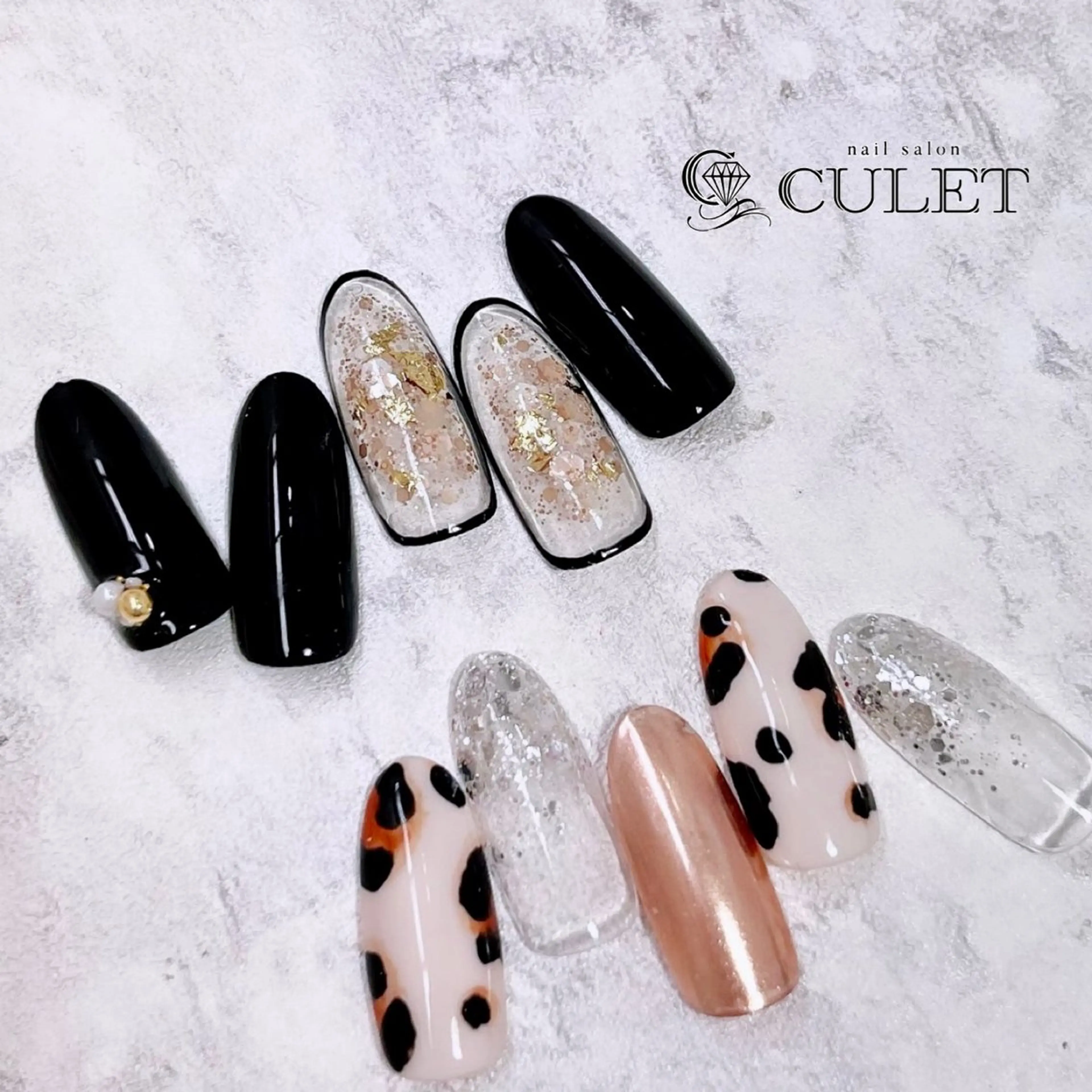 ネイル CULET MOEのネイルデザイン