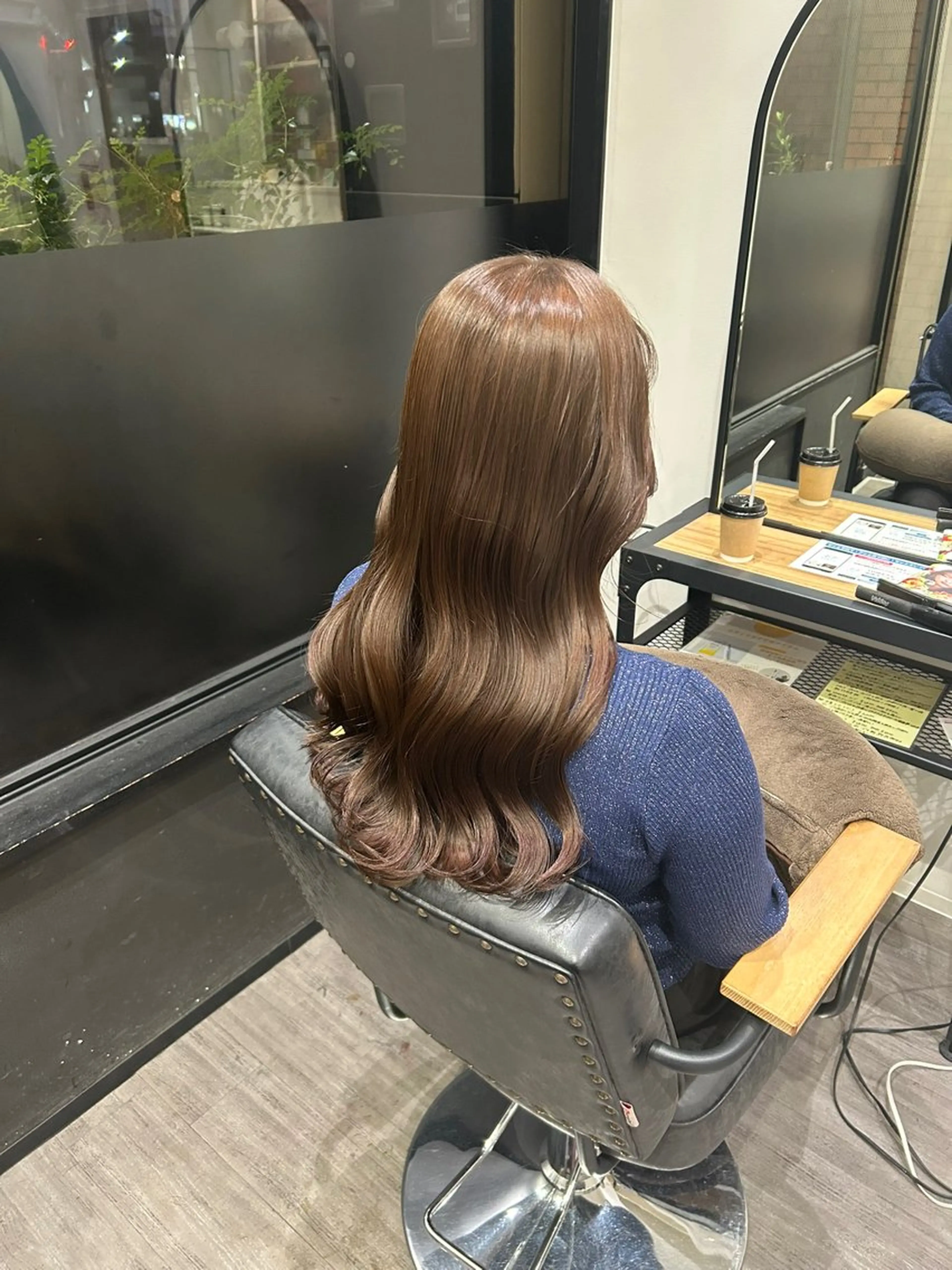 ロング カラー ヘアアレンジ ブラウンカラー ナチュラルブラウン カット ヘアカラー トリートメント cocotte 💟草間紫音💟のヘアスタイル