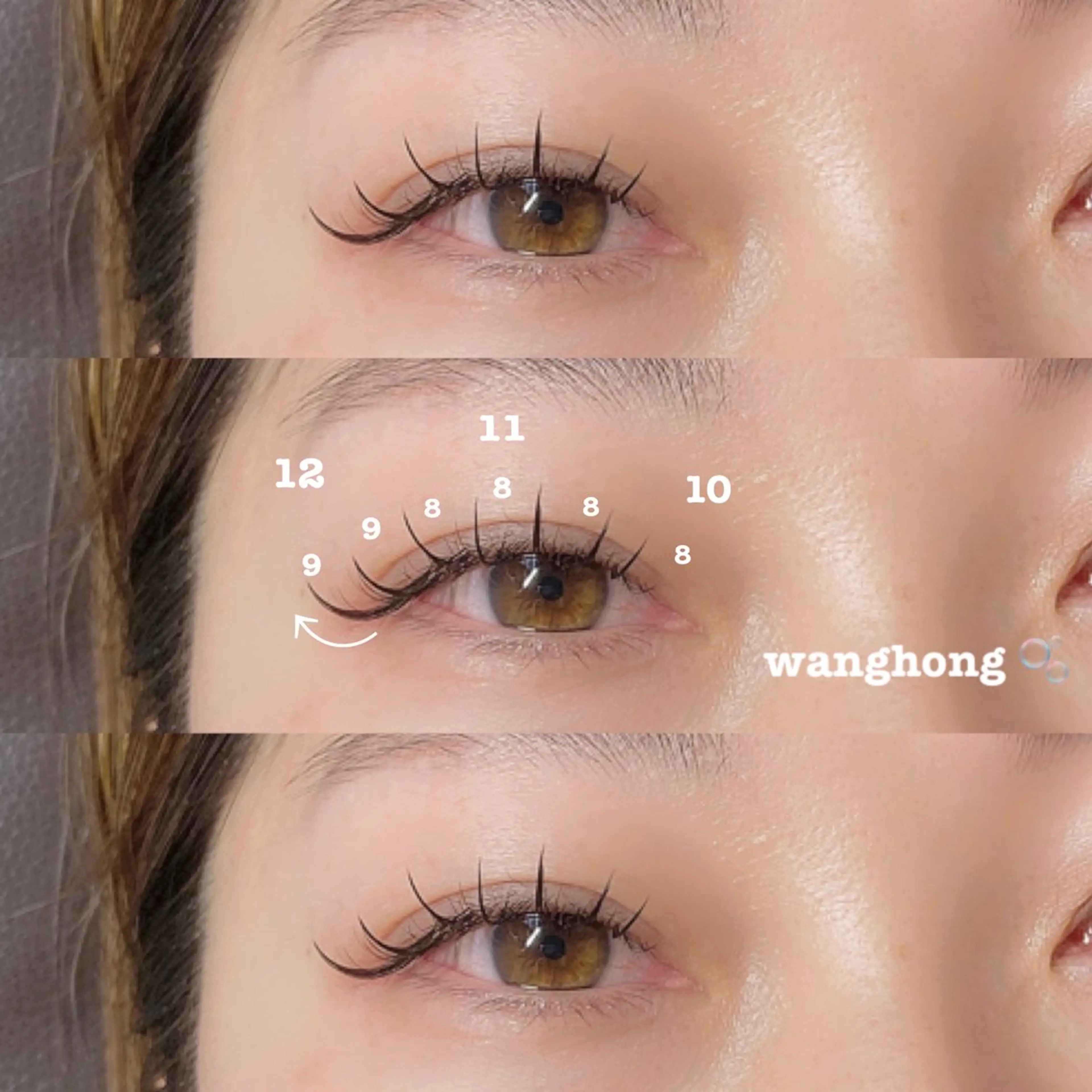 マツエク・マツパ ワンホンマツエク 𓊆ᶠᵉᵉʸ𓊇 ᶜᴴᴵᴴᴬᴿᵁのマツエク・マツパデザイン