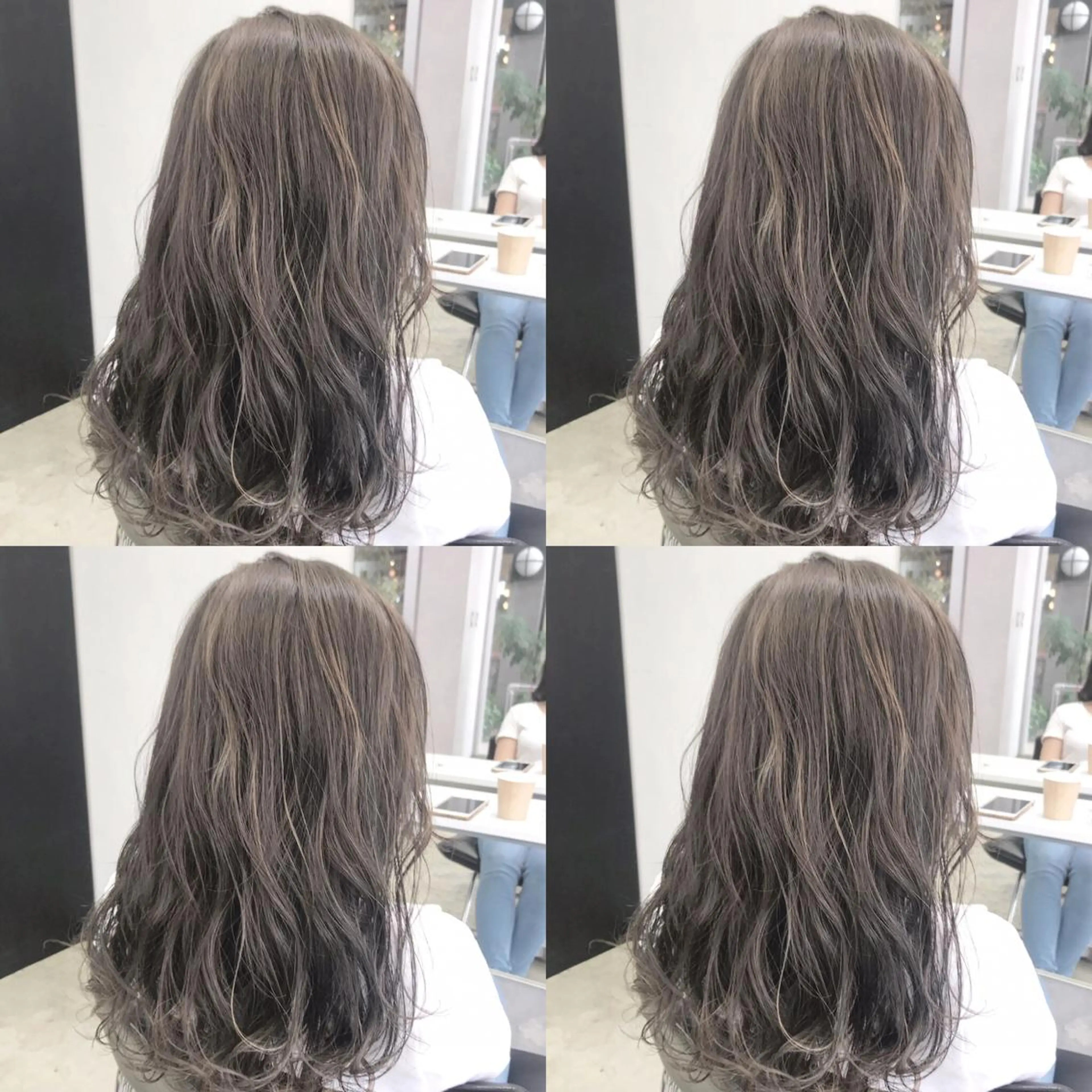 ロング カラー ヘアアレンジ アッシュ 垢抜け案内人 鈴木聖矢✂️のヘアスタイル