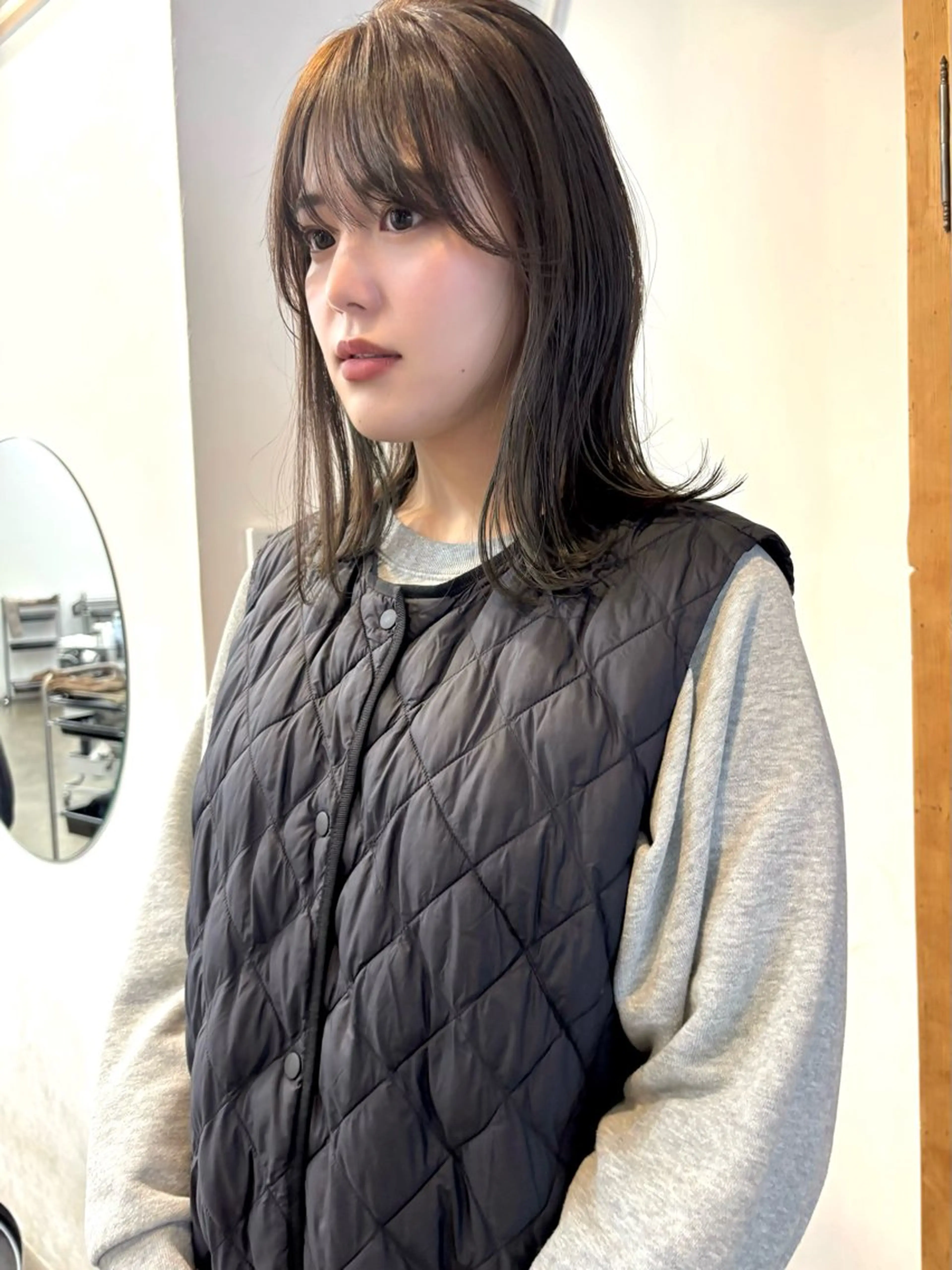 セミロング ユエ/parc /モデル募集中🍀のヘアスタイル