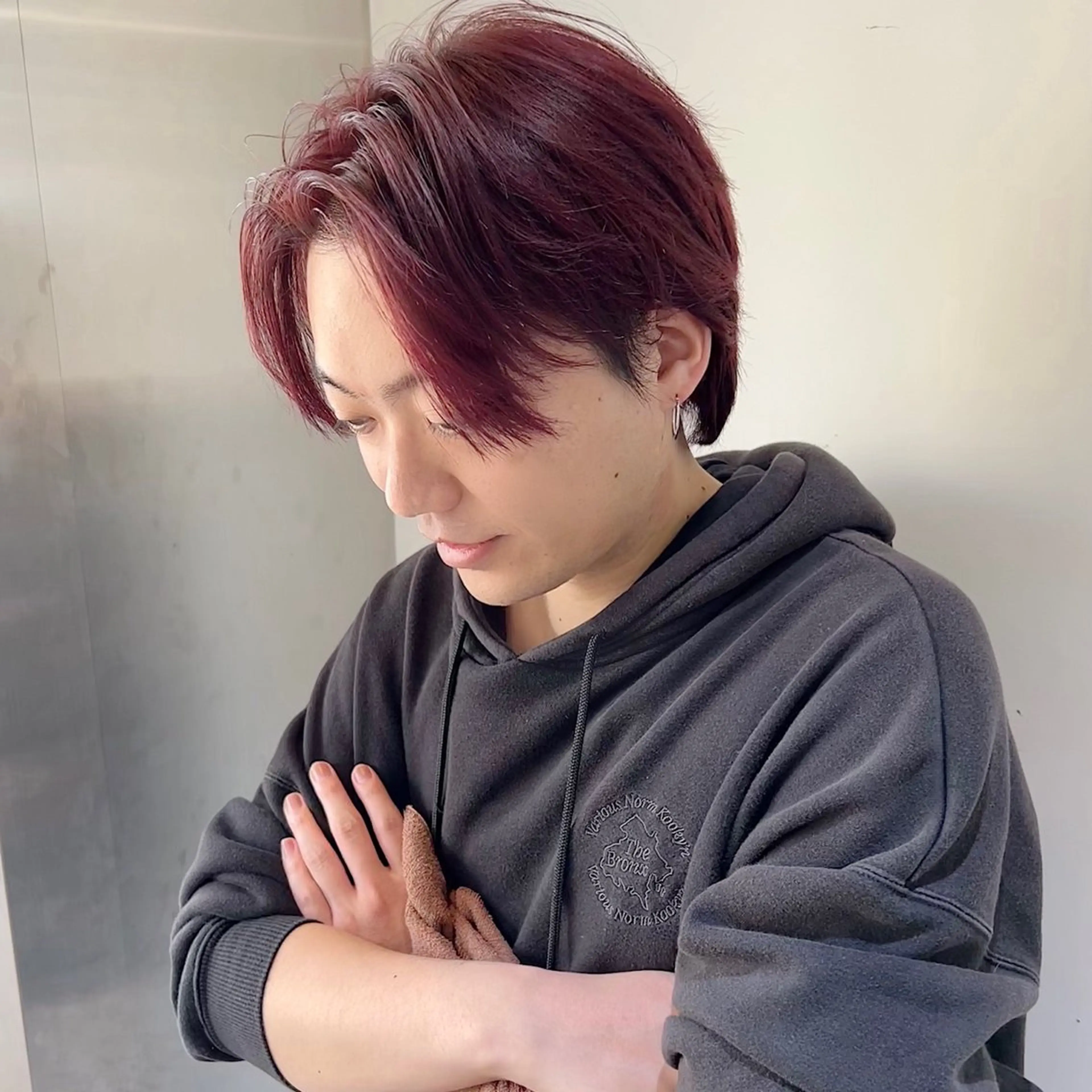 カラー メンズ ♡🌚垢抜け艶カラー Shiori🌝♡のヘアスタイル