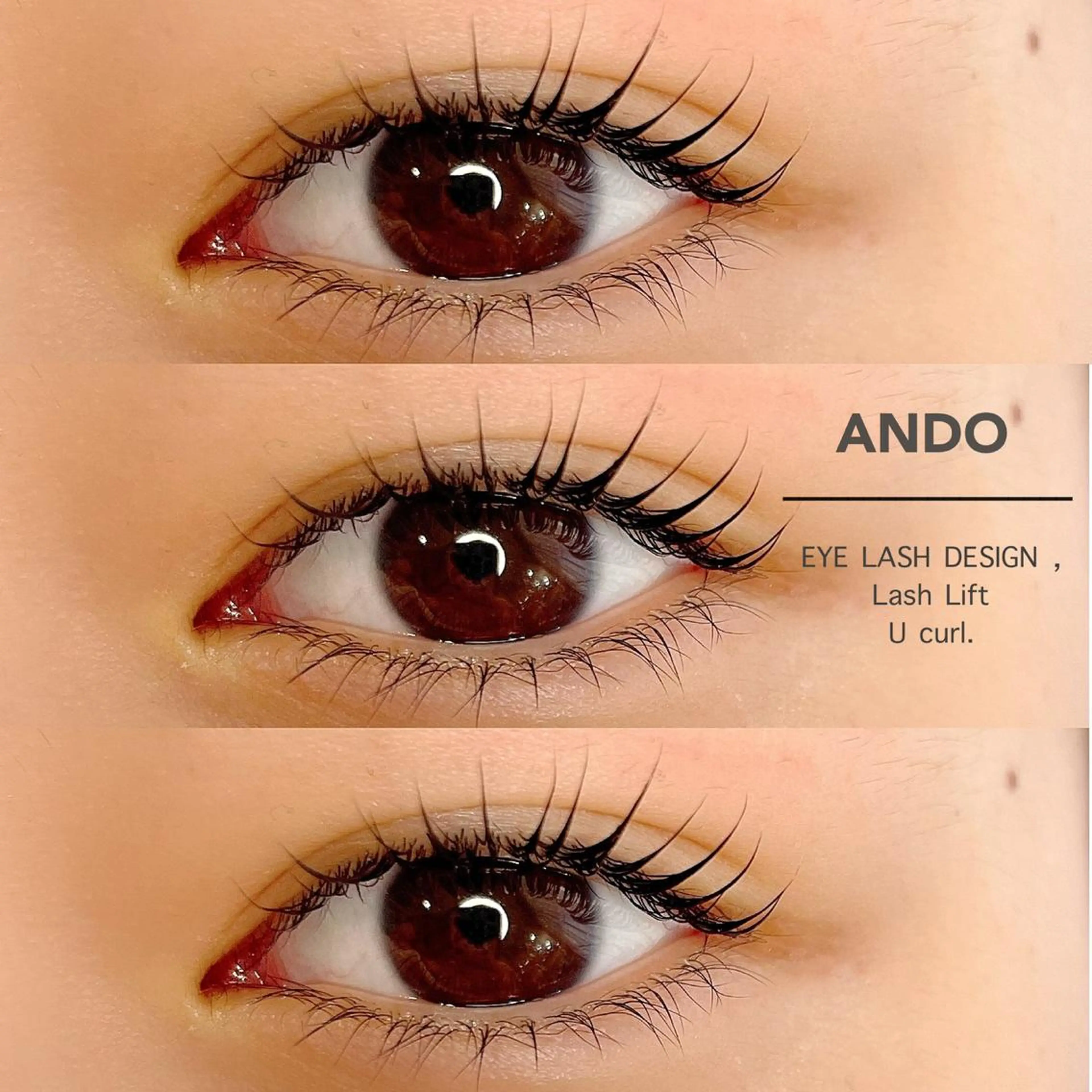 マツエク・マツパ マツパ ANDO HIKARIのマツエク・マツパデザイン