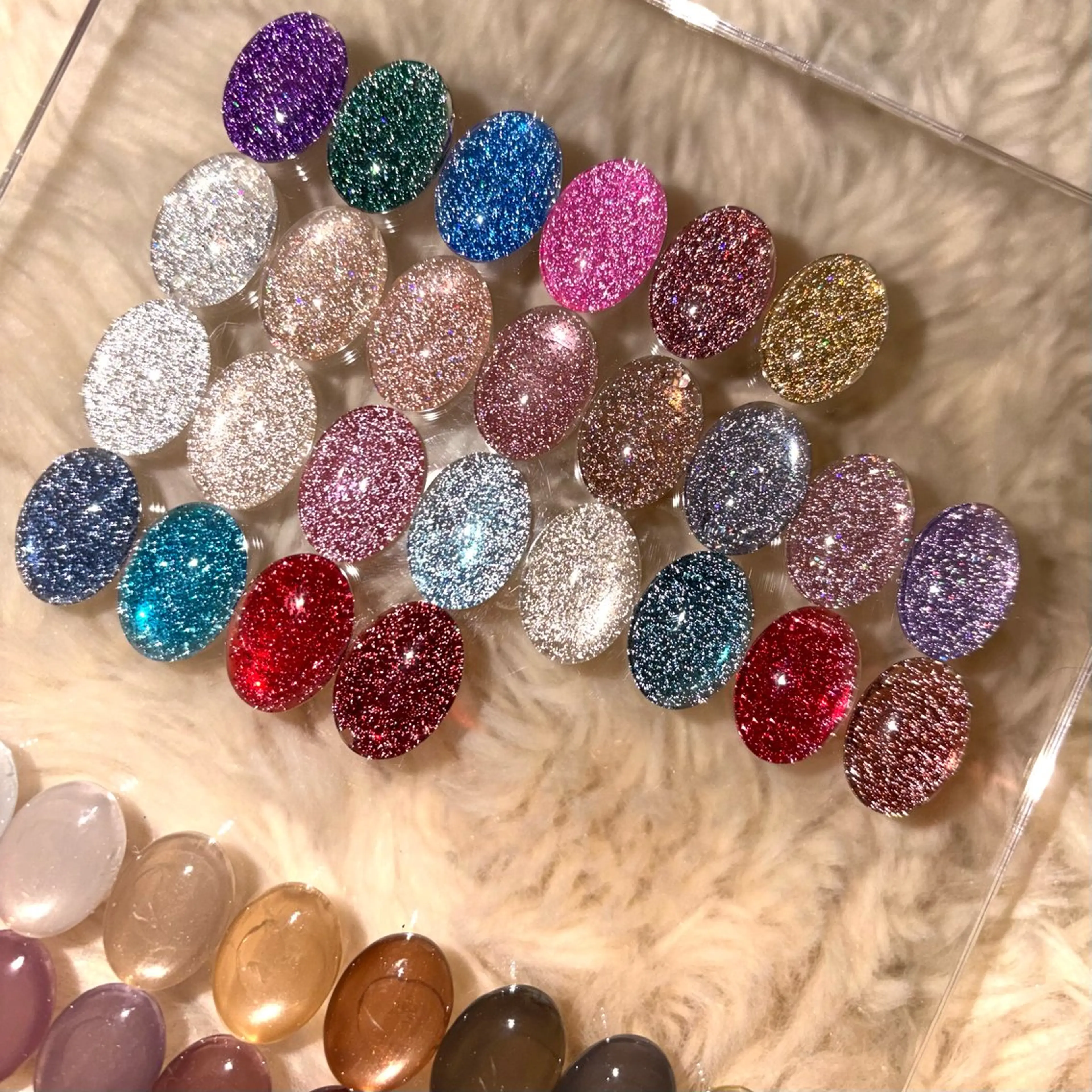 フラッシュラメグラデーション(オフ込)の写真