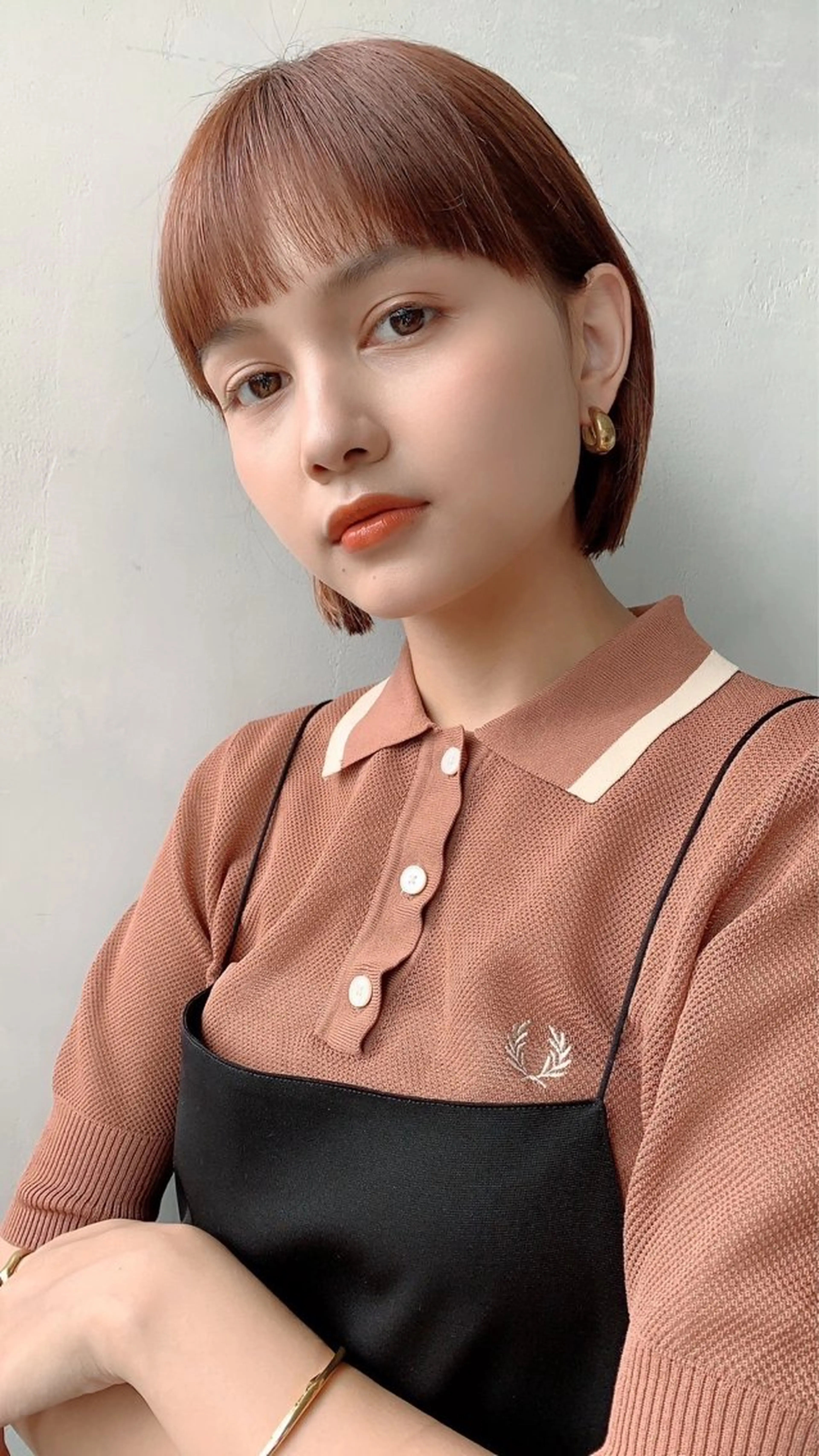 ミディアム BIANCO北堀江 AKANEのヘアスタイル