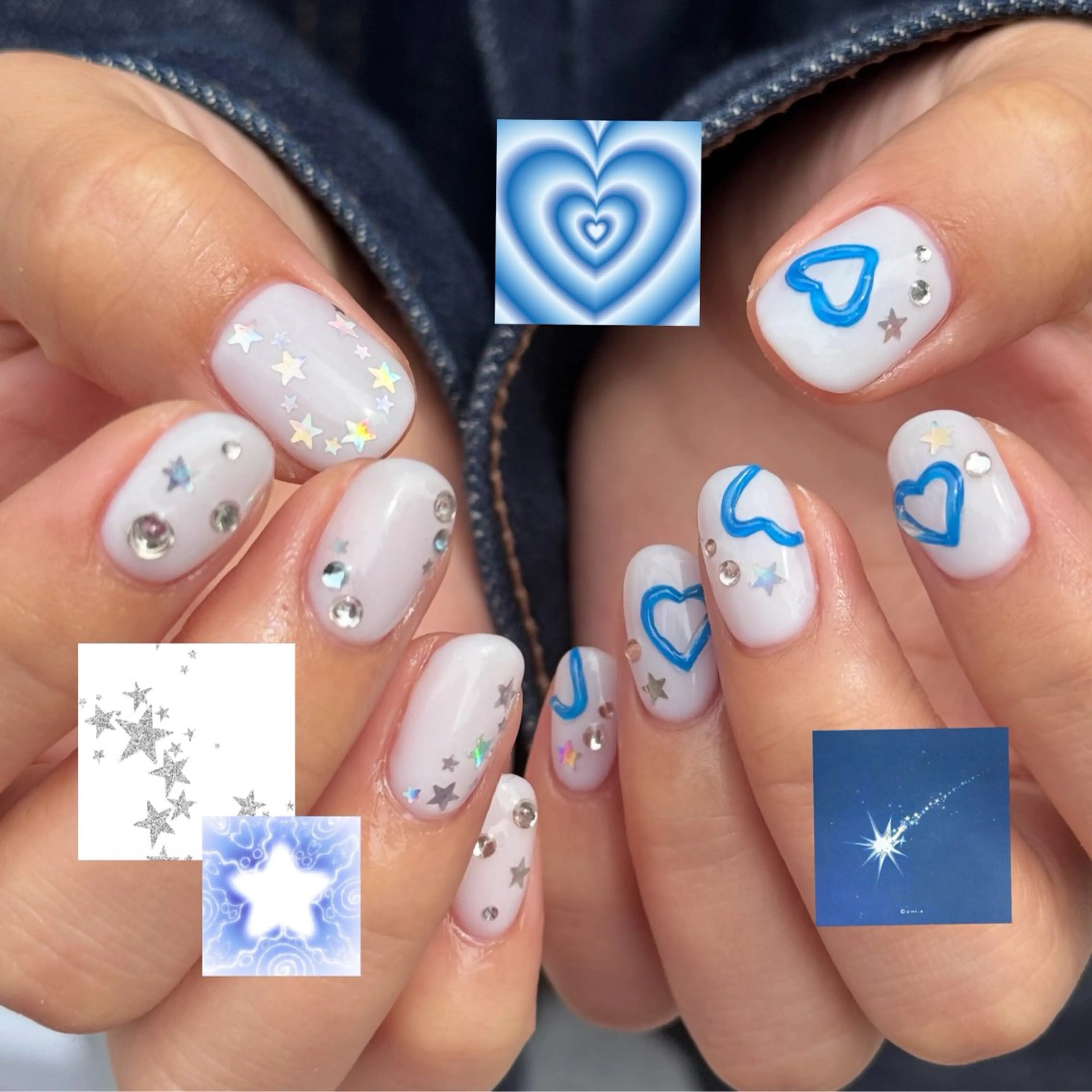 ネイル ハンドネイル 💒PINS16☆ HI-KOのネイルデザイン