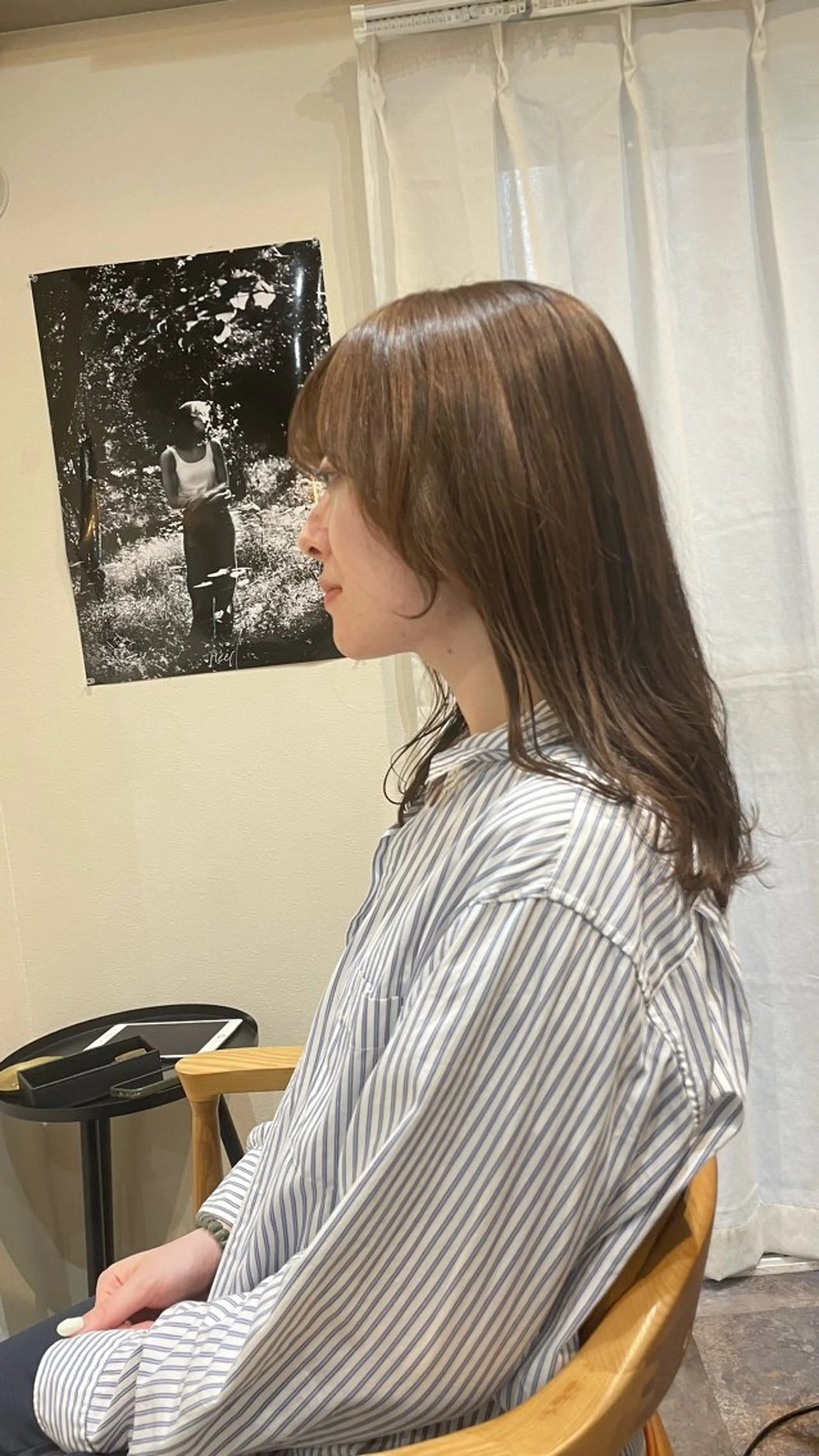 セミロング カラー トリートメント カット ヘアカラー トリートメント 鎌田卓也/髪質改善 /透明感カラーのヘアスタイル