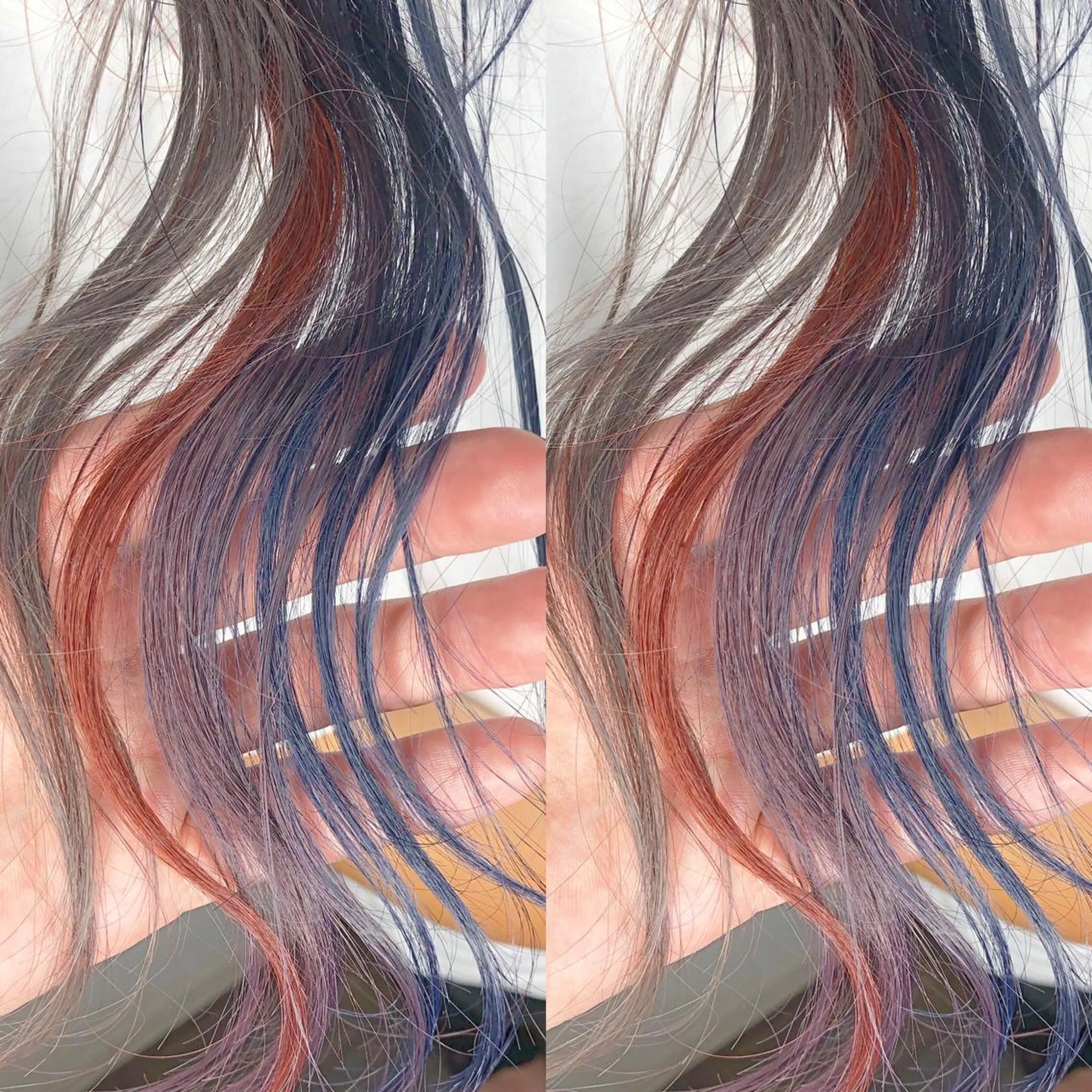 ミディアム カラー あさだ しゅうたろうのヘアスタイル