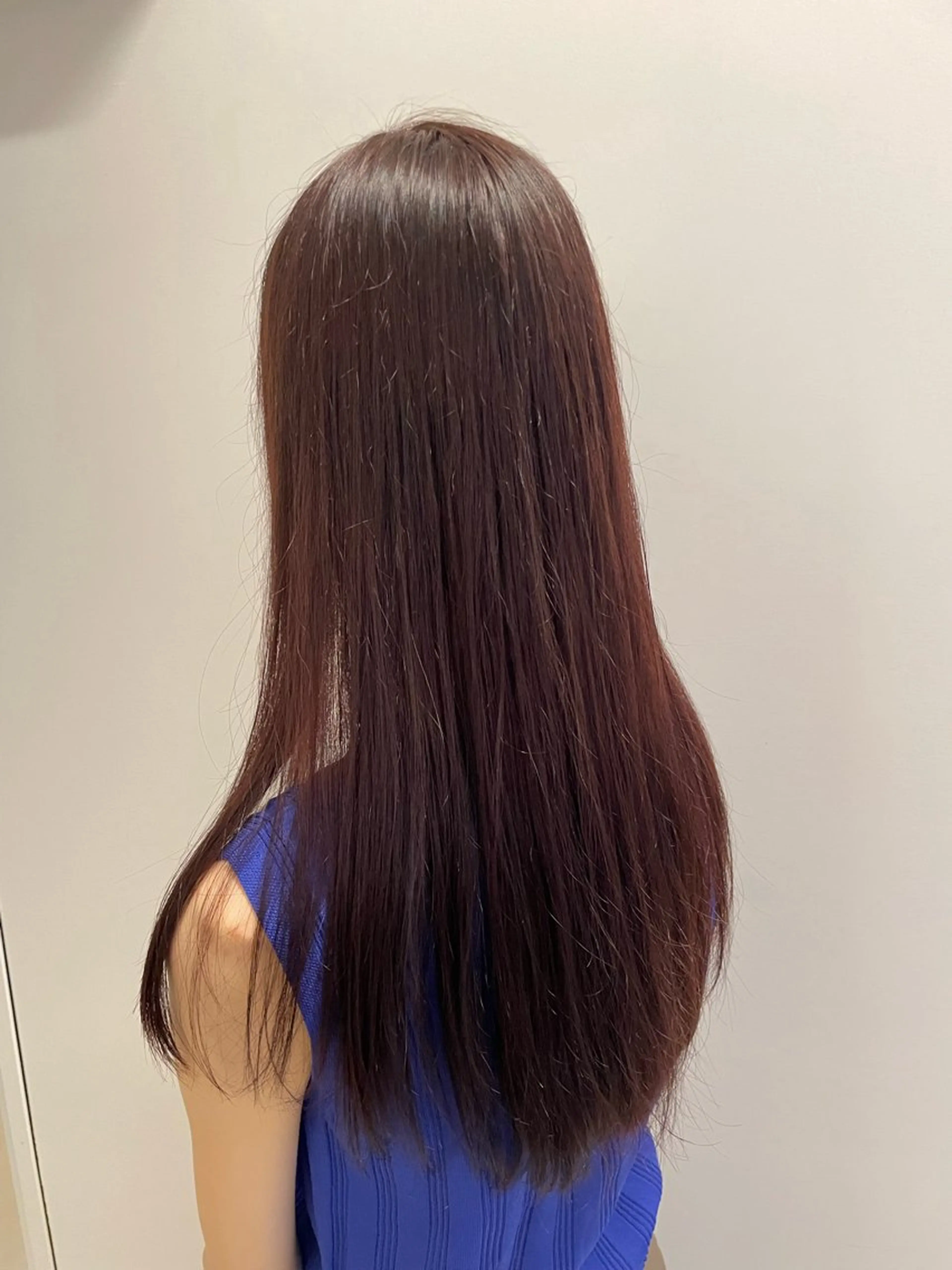 ロング カット トリートメント まつお かずねのヘアスタイル