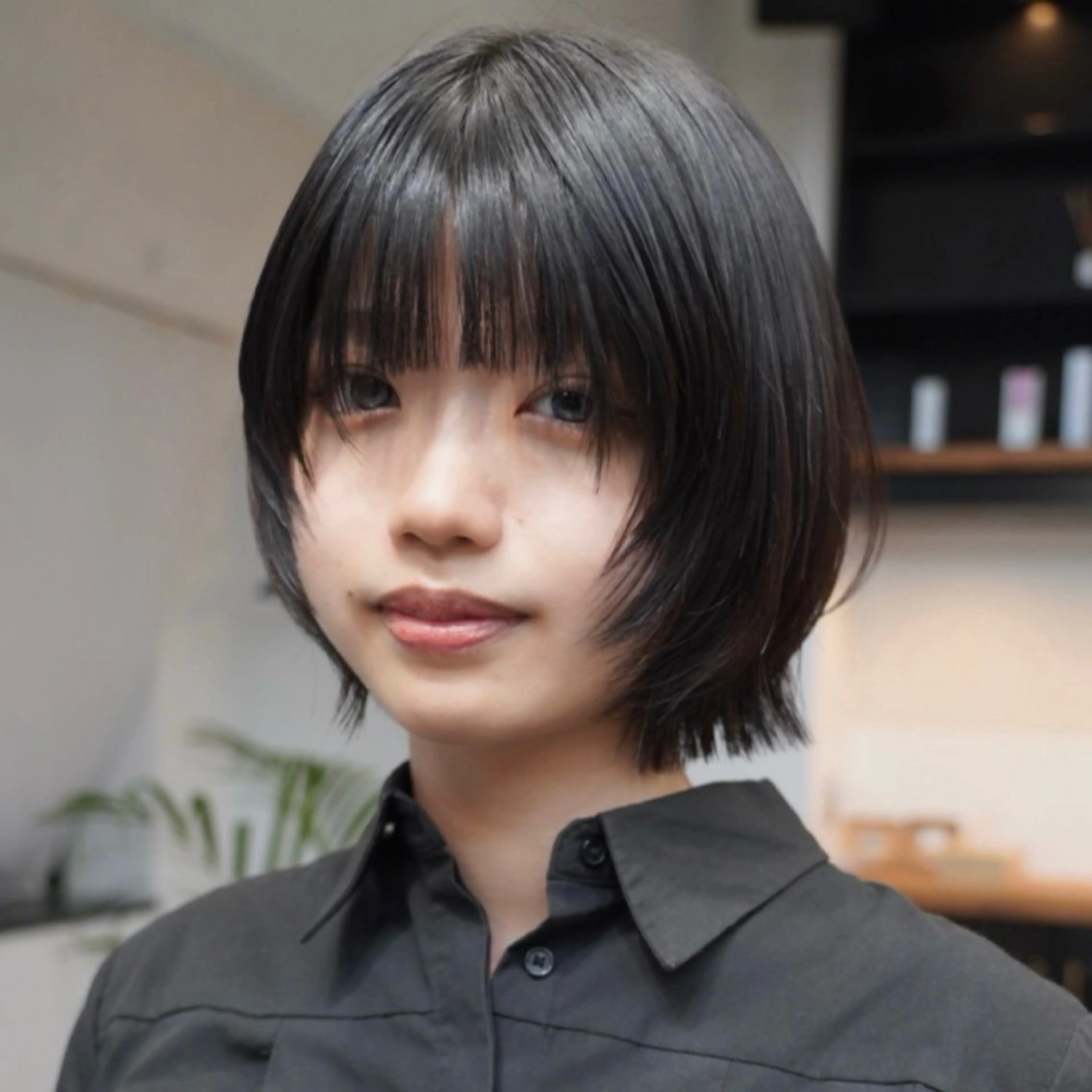 ミディアム カット トリートメント ボブ／アンニュイ 🌷しだひめな🌷のヘアスタイル