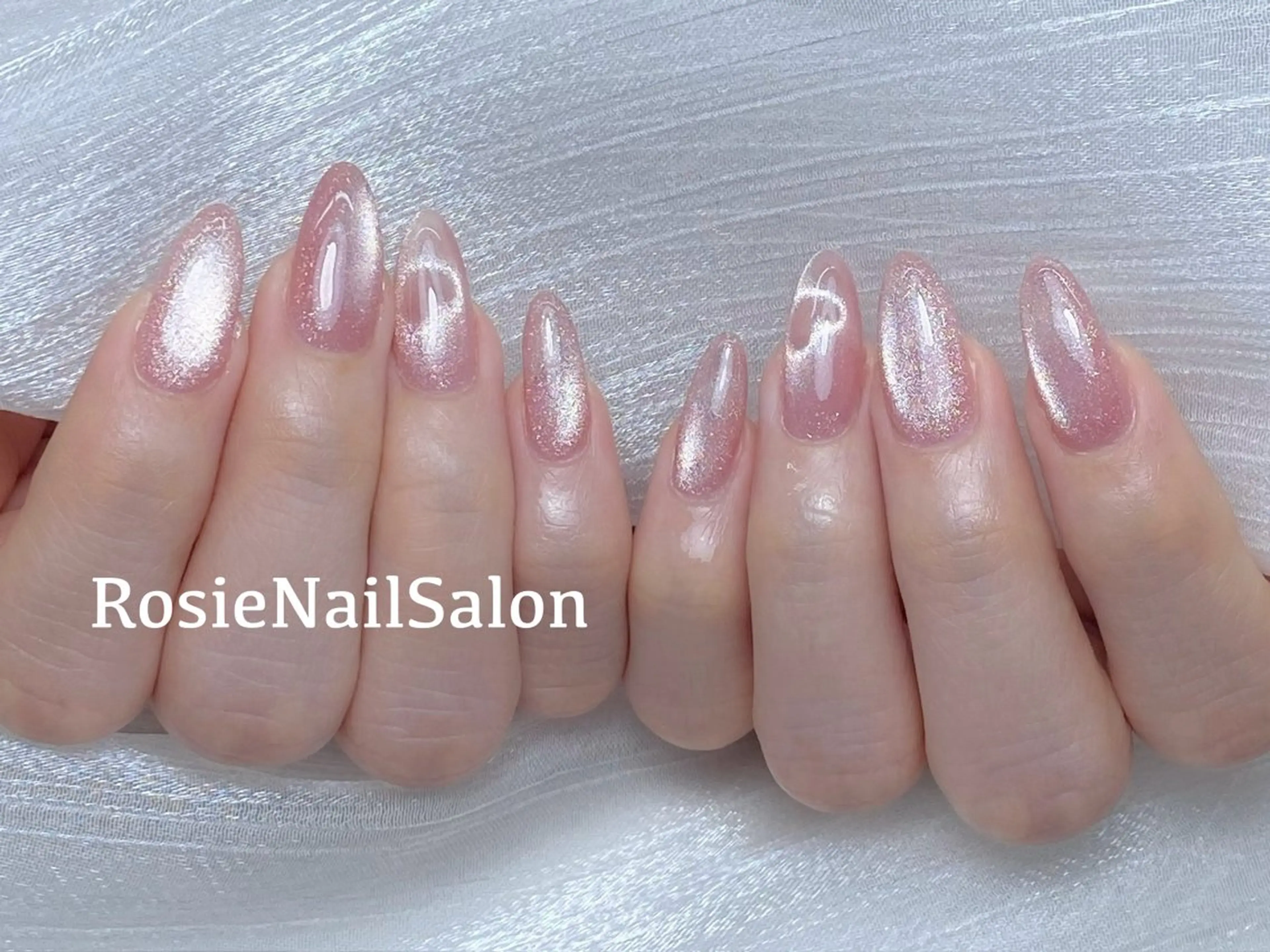 カラー ハンドネイル Rosie Nail サロン南越谷のネイルデザイン