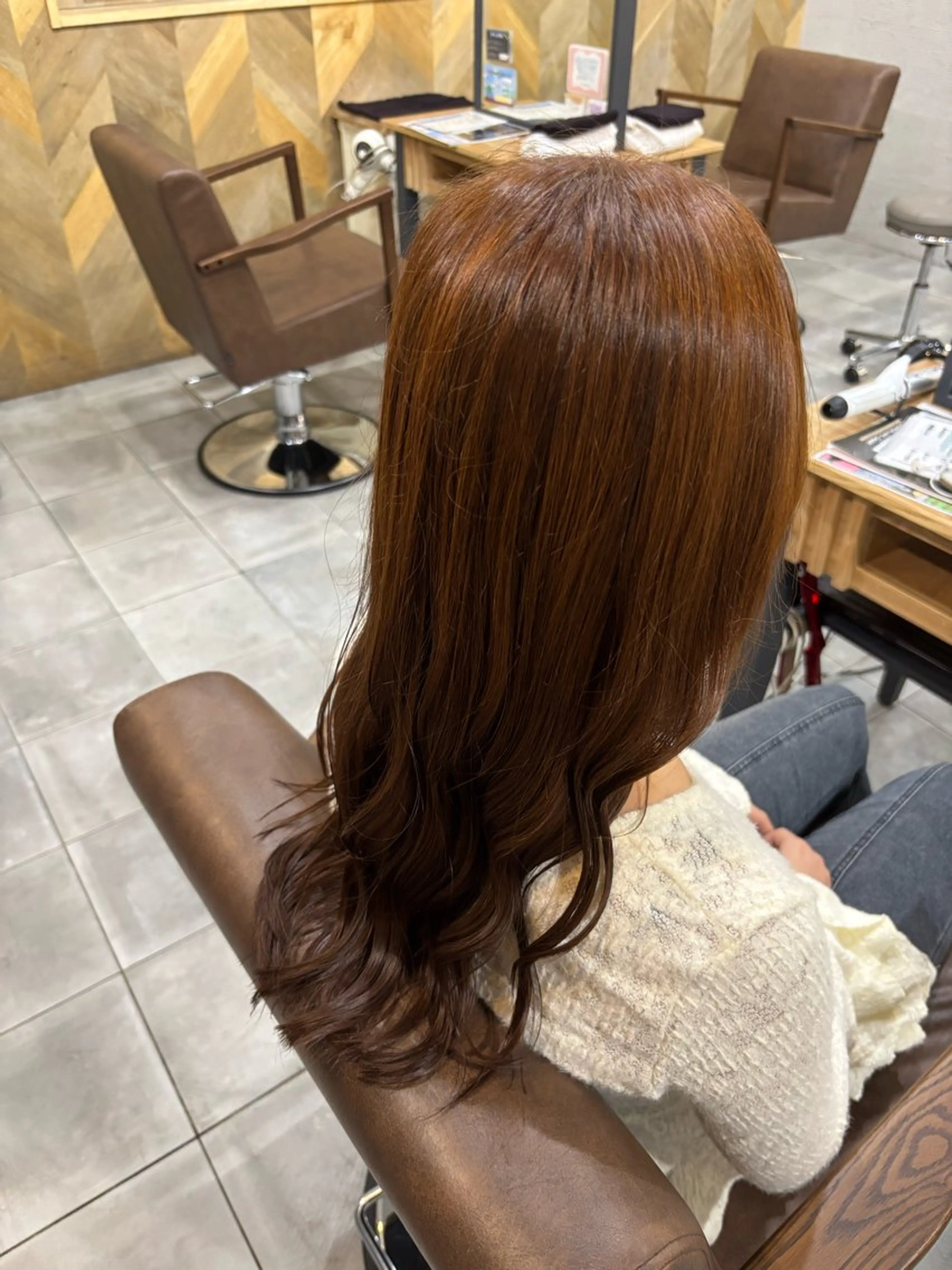 ロング カラー カット ヘアカラー トリートメント ❄️中野侑香❄️ ハイライト/ブリーチのヘアスタイル