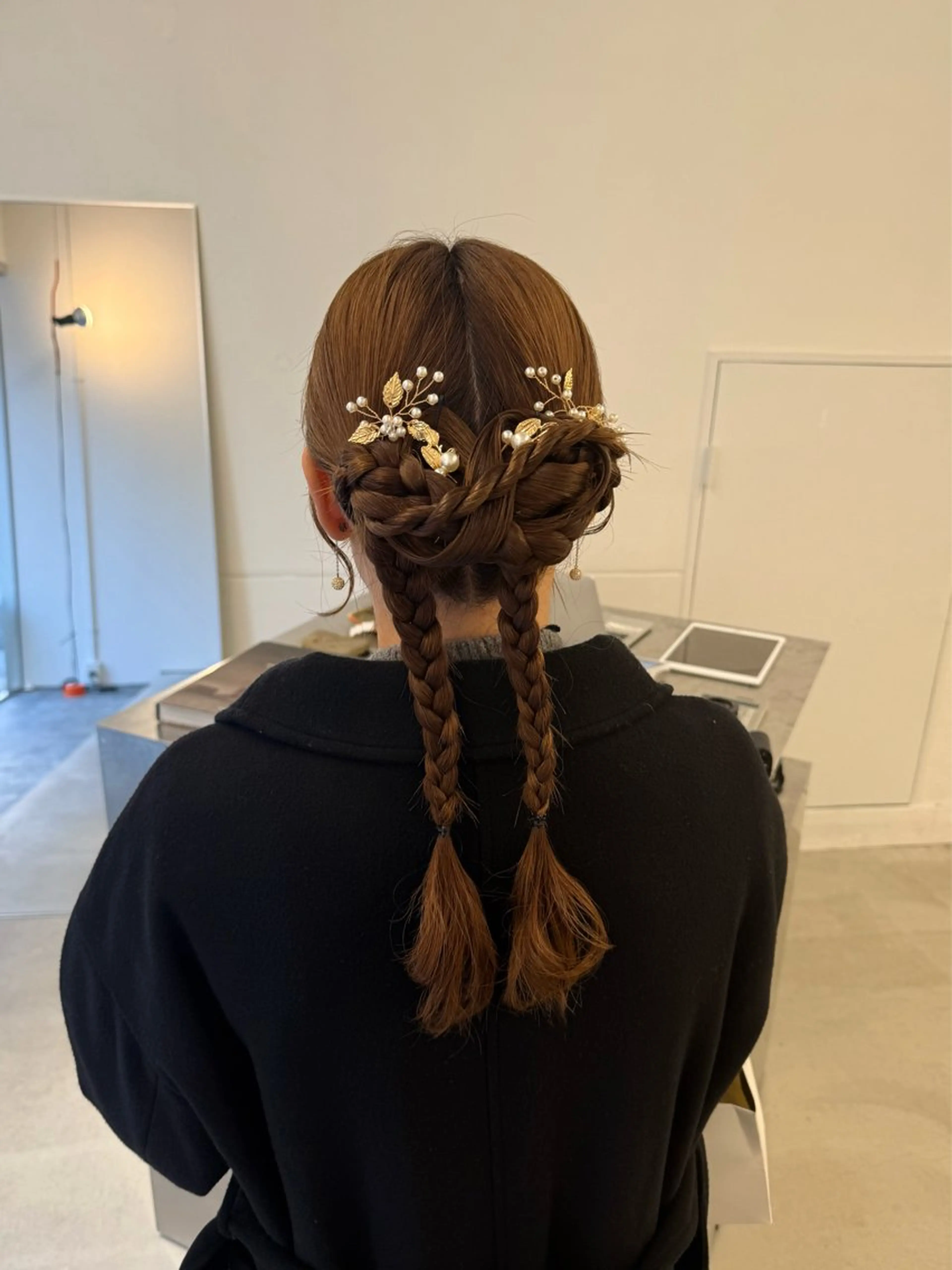 ヘアアレンジ ヘアセット wabi【ワビ】所属・manami/ヘア セット/ハイトーンのヘアスタイル