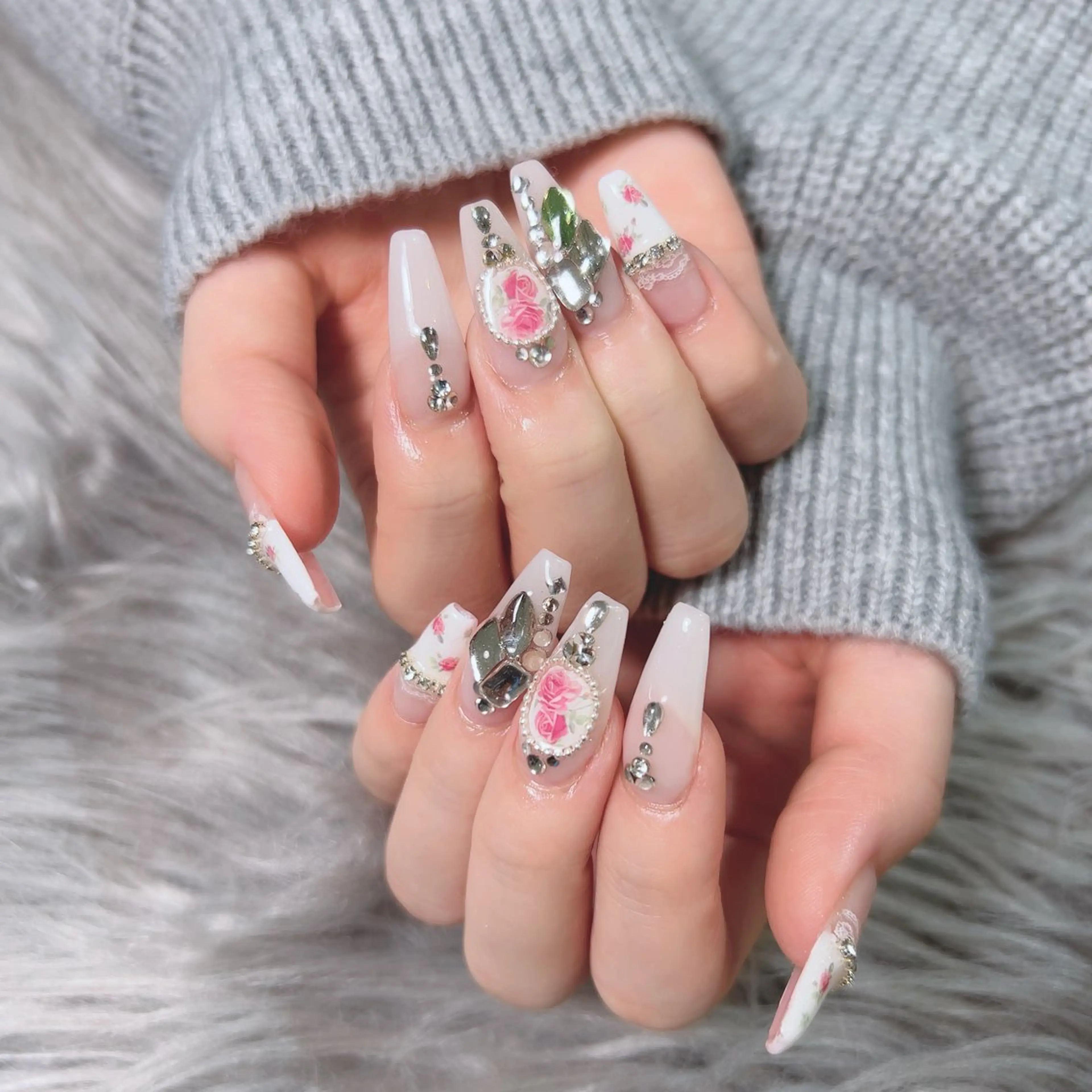 スカルプ💅お持ち込みデザイン🌈オフ込み✨の写真