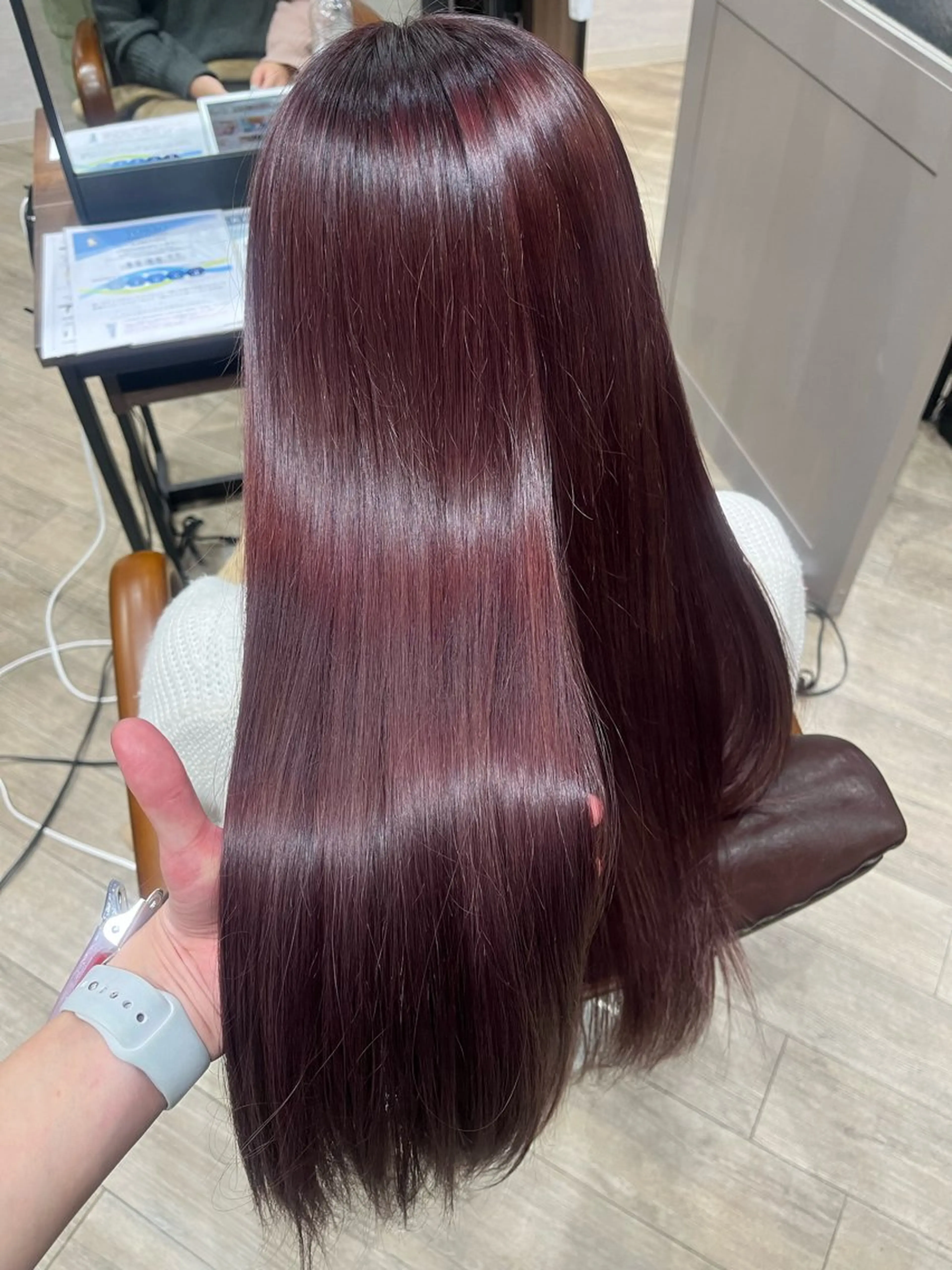 ロング カラー ラベンダーカラー ラベンダーピンク ピンクカラー 🫧ぷる艶カラー🫧 Yuubi🦩のヘアスタイル