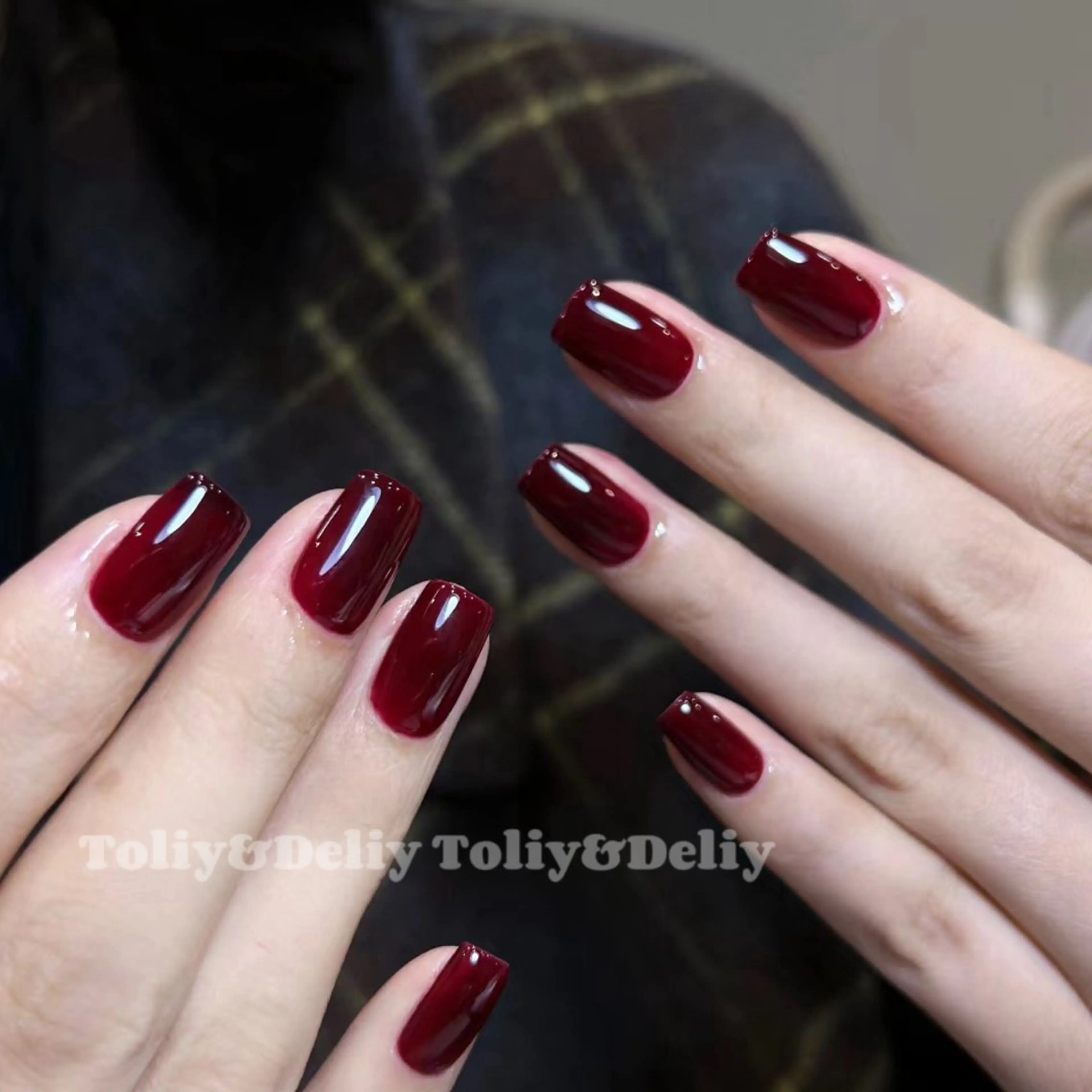 ネイル ワンカラーネイル ToliyDeliy Nail Salonのネイルデザイン