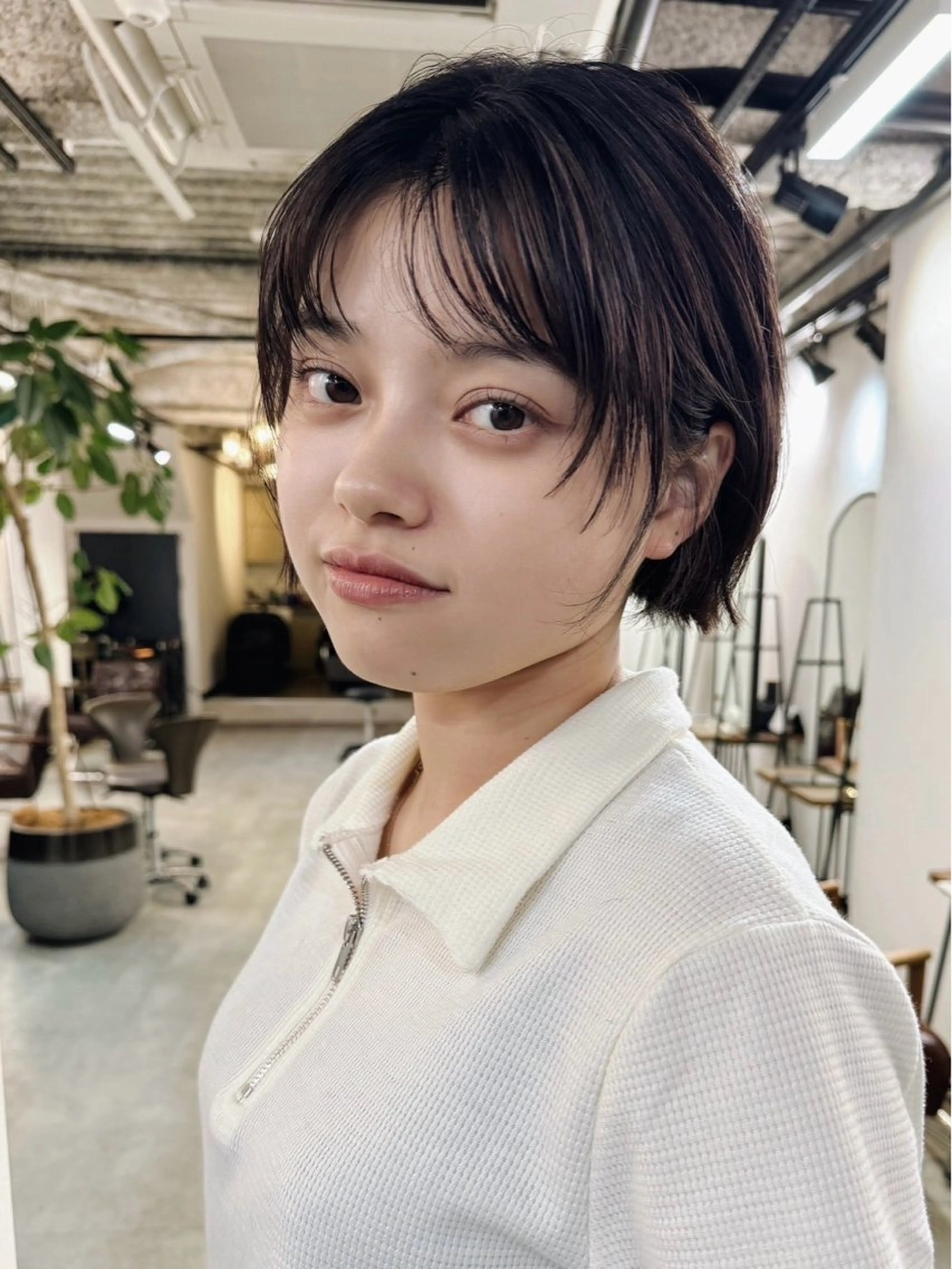 ショート ボブ 小野田 航己のヘアスタイル