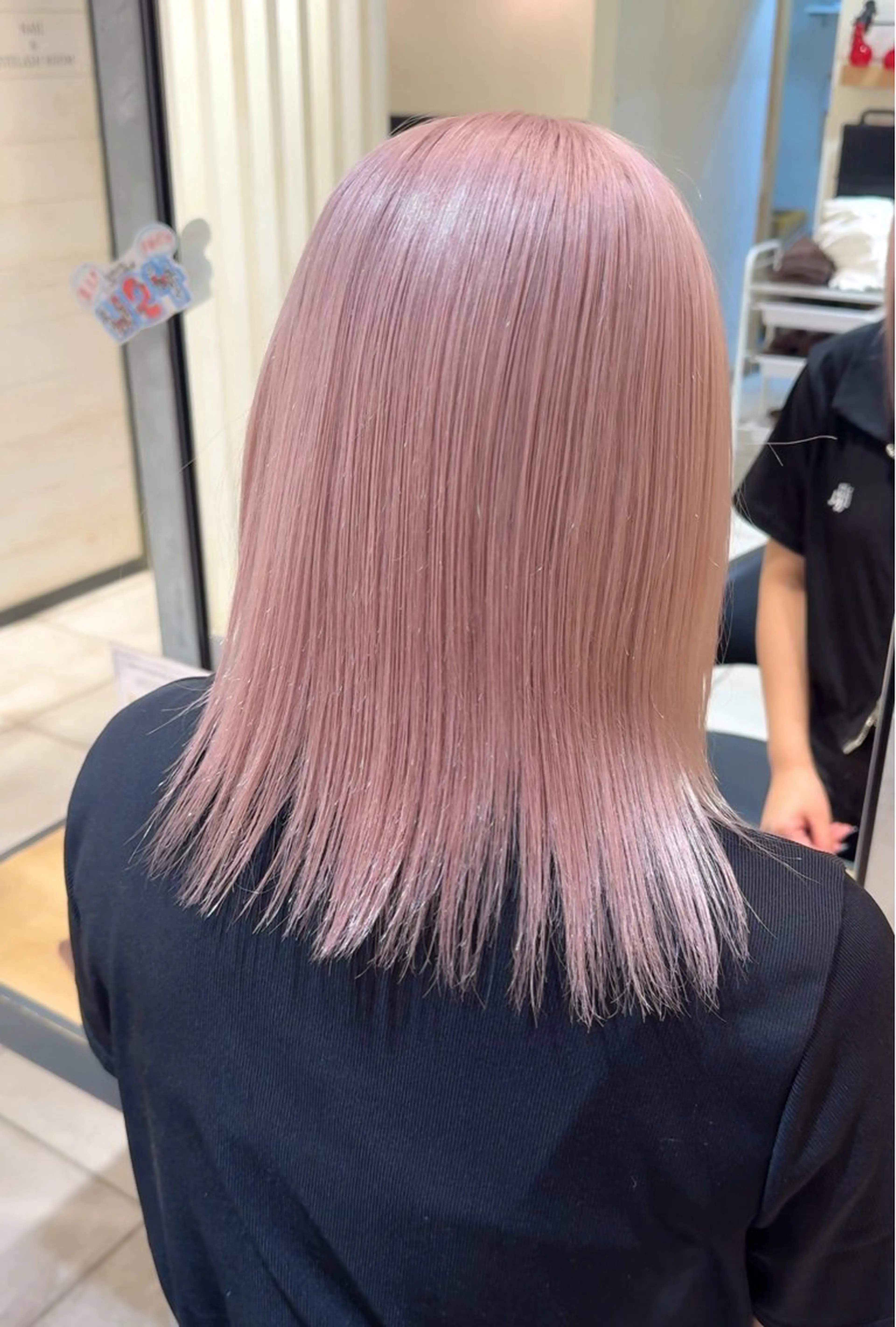 ミディアム たかはし るなのヘアスタイル