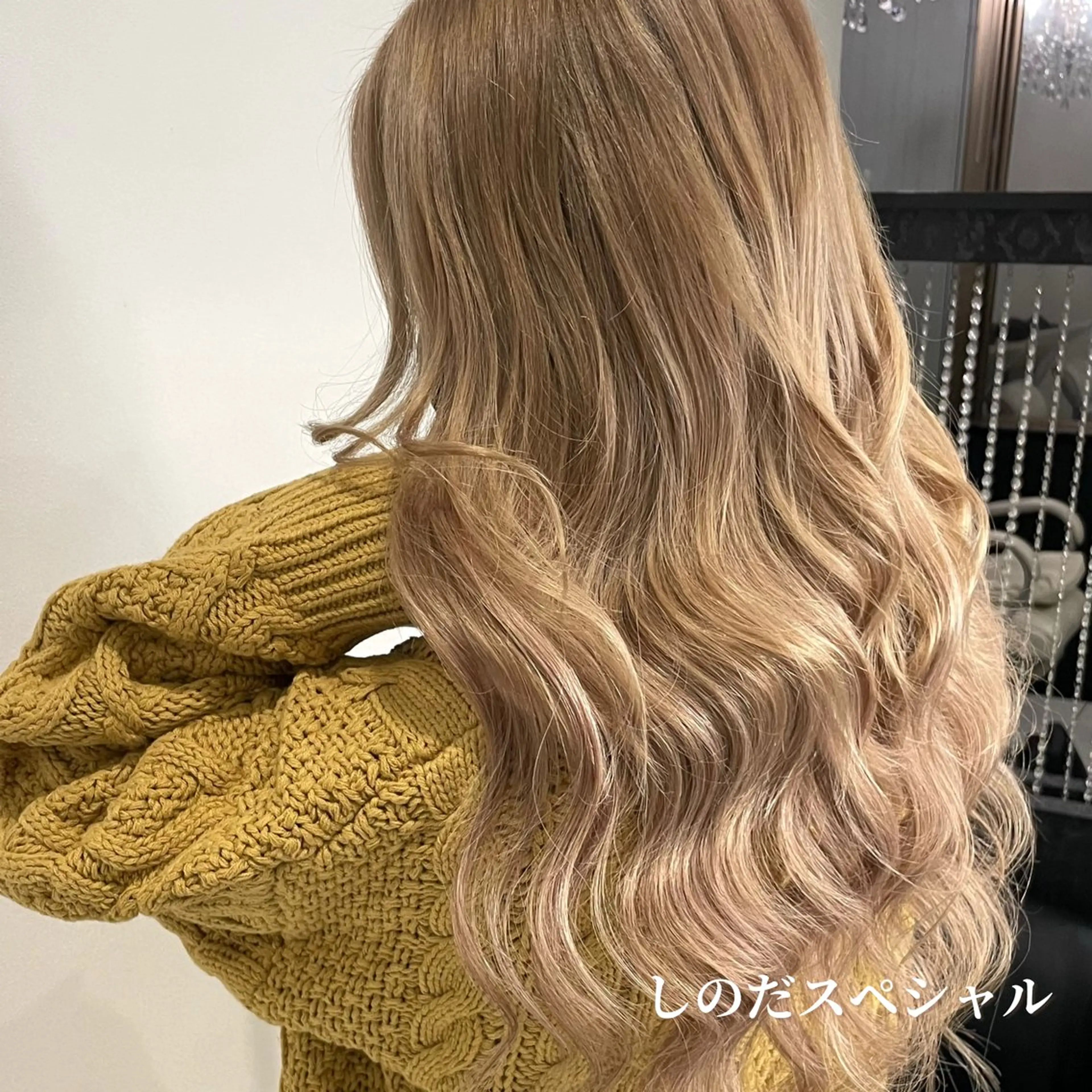 ロング カラー ハイトーンカラー エクステ 🦖店長🦖pino #しのだスペシャルのヘアスタイル