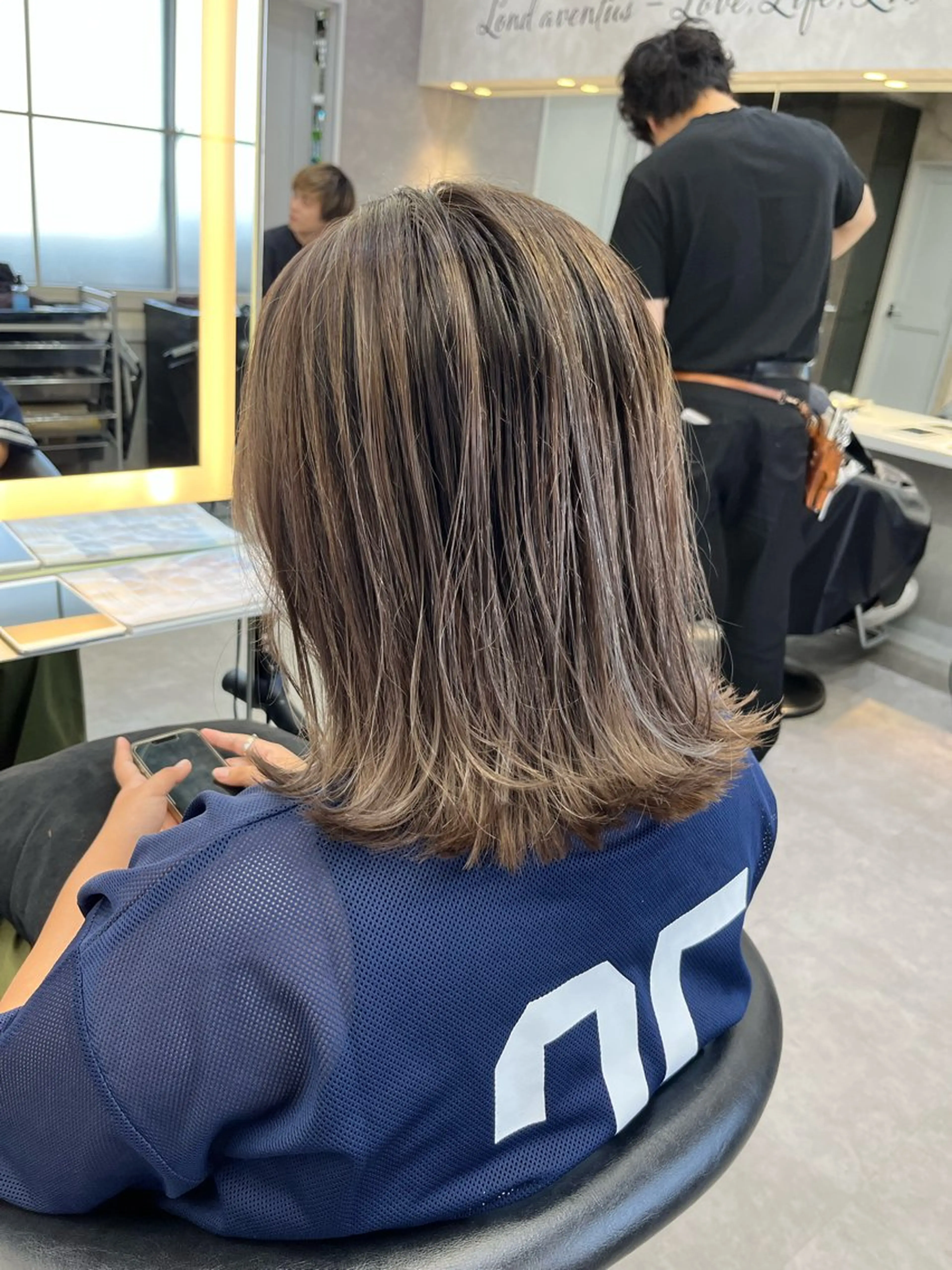 ❣️白髪手術❣️【白髪ぼかしハイライト】×【小顔カット】×【高発色フルカラー】×【髪質改善超音波1step Tr】の写真