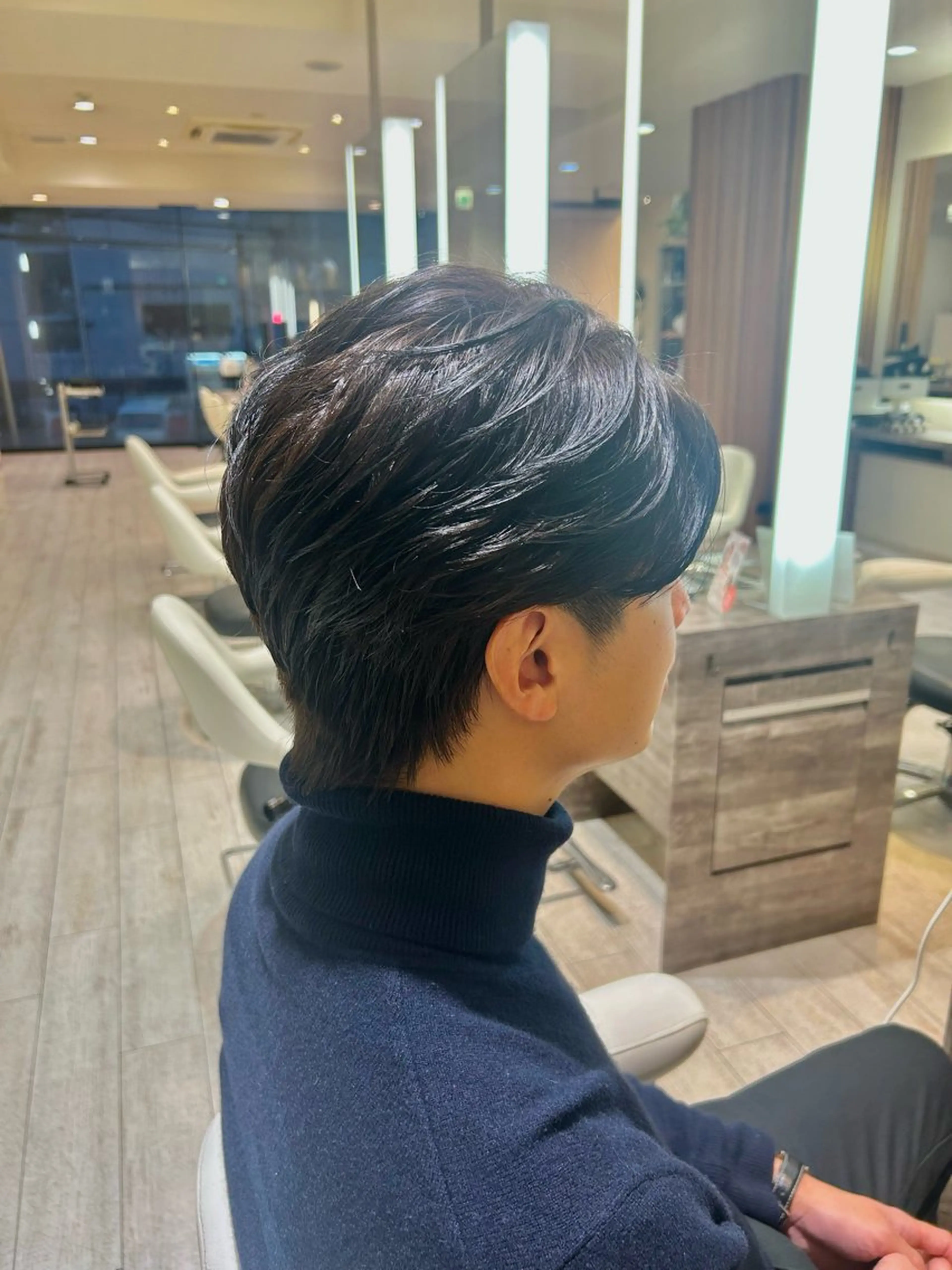 パーマ 片瀬 結のヘアスタイル