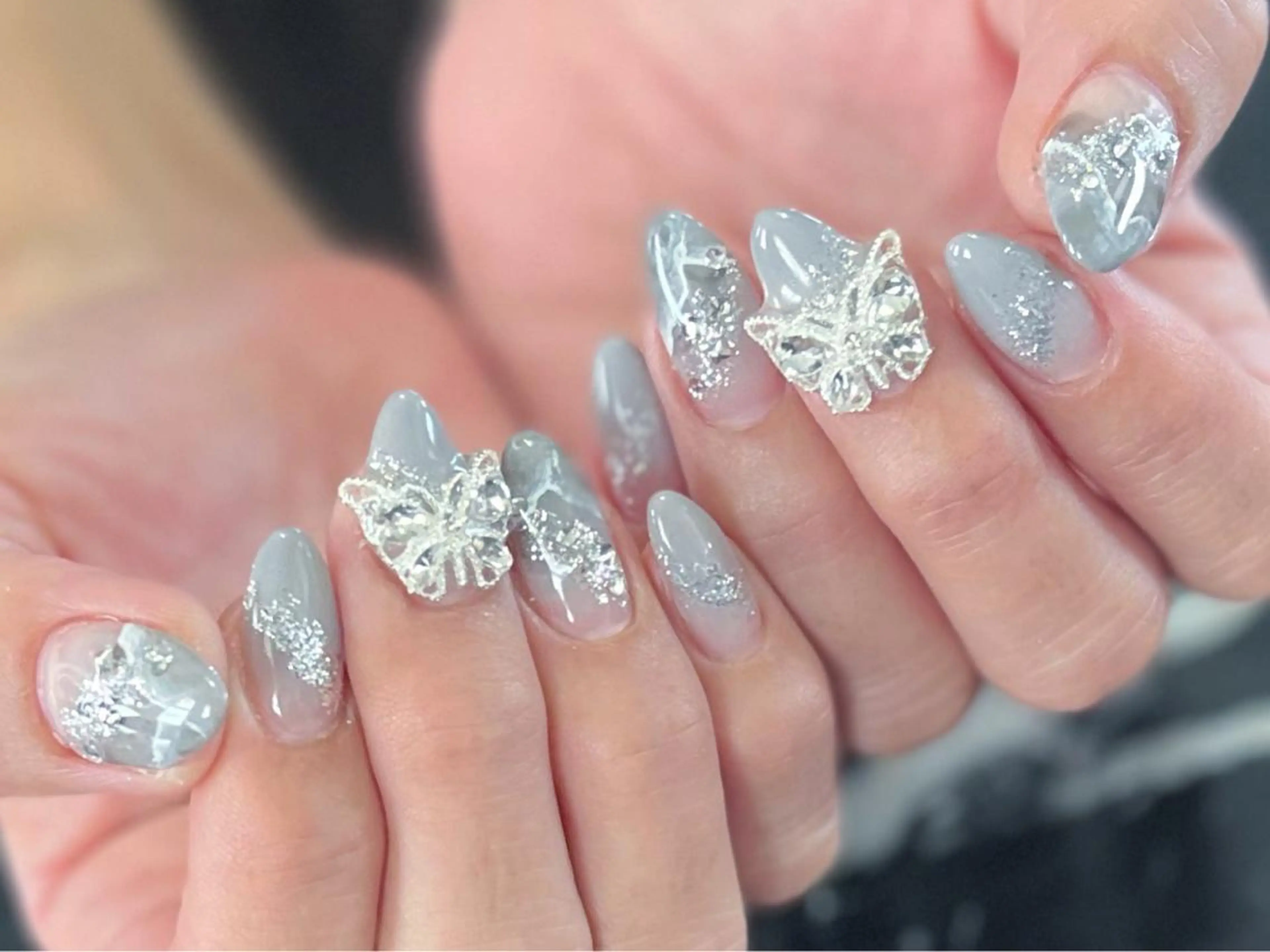 ネイル フットネイル ニュアンスネイル シンプルネイル 春ネイル 夏ネイル nail fufla ♡yamane♡のネイルデザイン