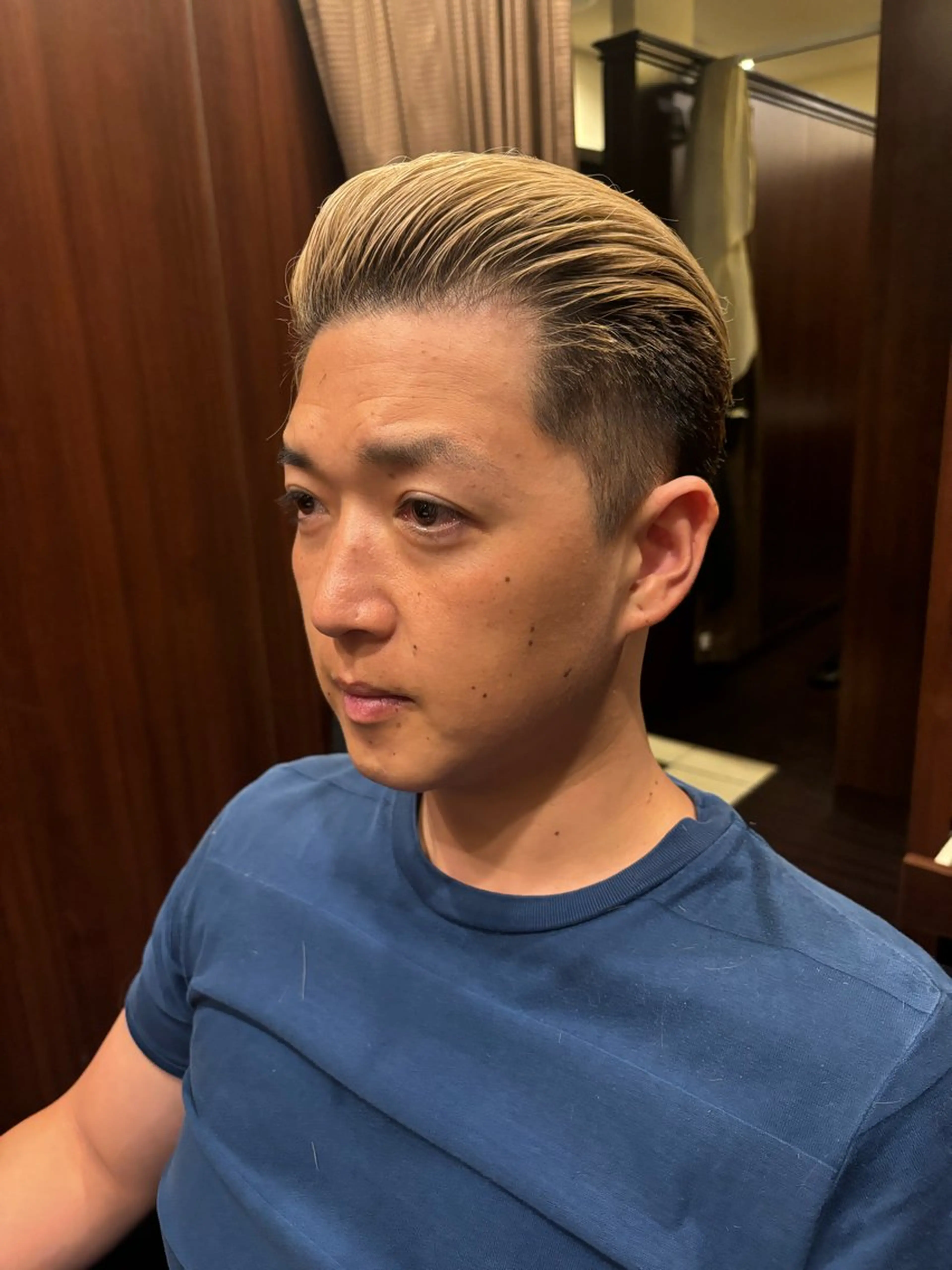 セミロング メンズ 大野 貴登のヘアスタイル