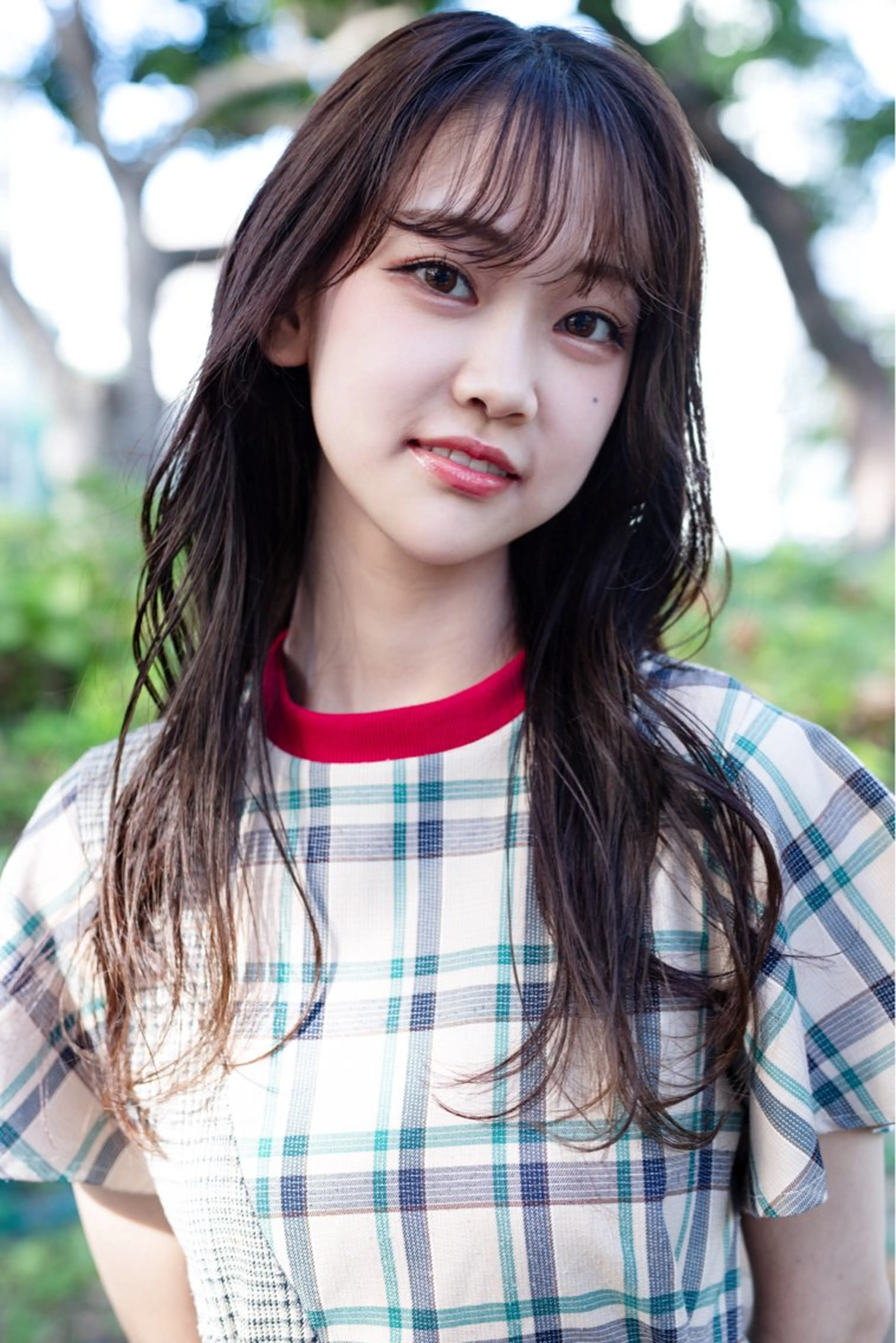 ミディアム カラー ブラウンカラー ピンクカラー レイヤーカット トリートメント オルチャンヘア Chic シックのヘアスタイル