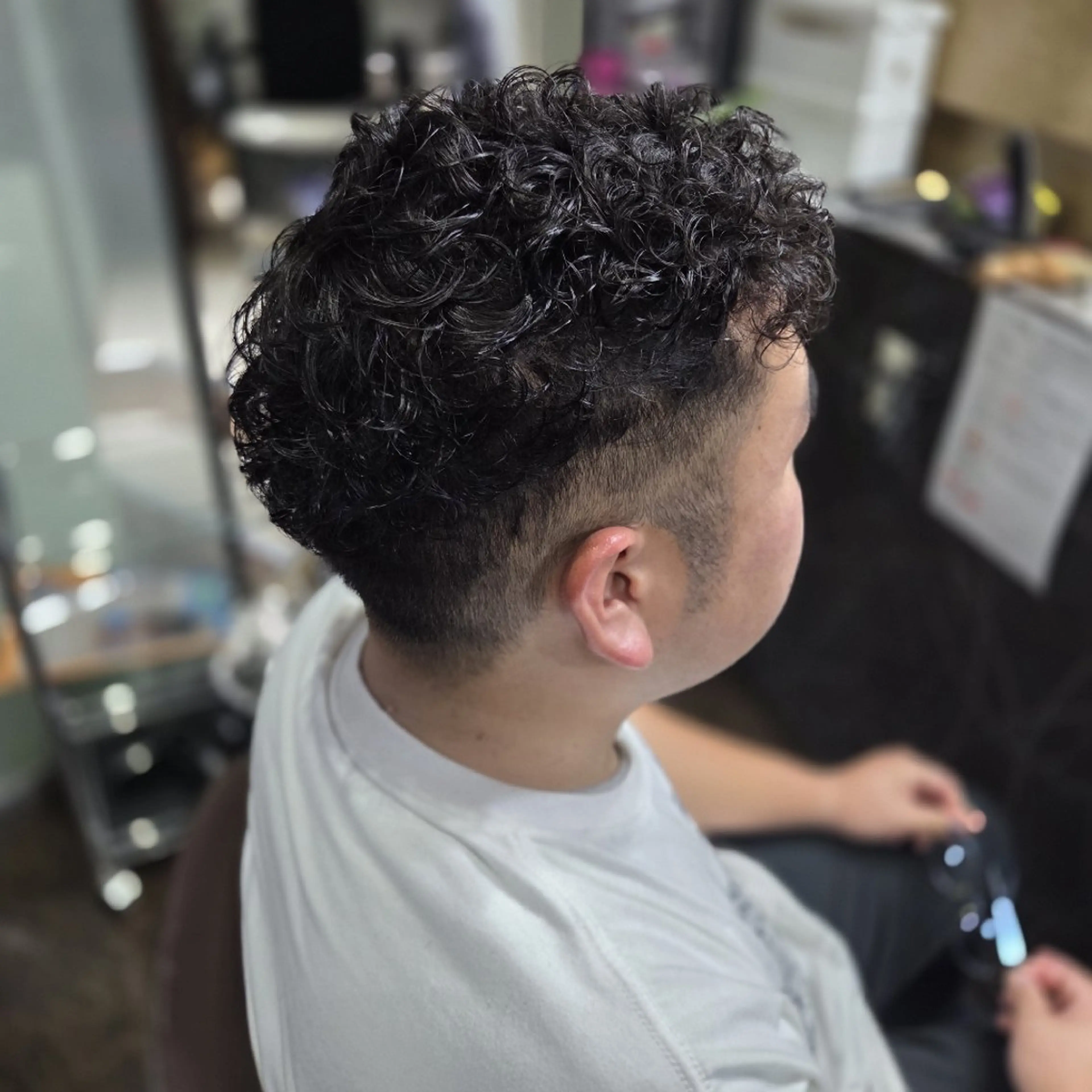 メンズ パーマ メンズパーマ 中村  美暁のヘアスタイル