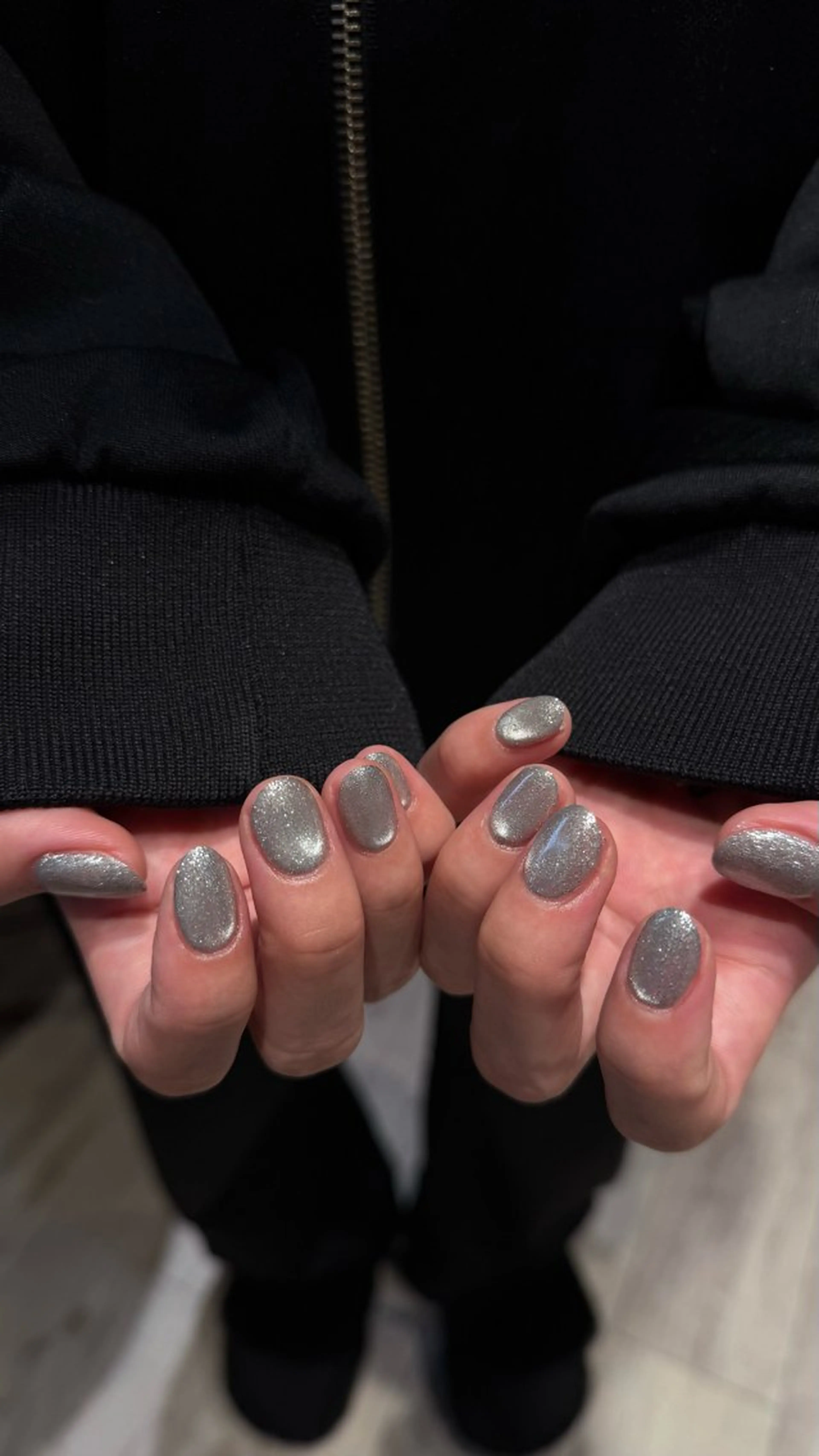 ネイル フラッシュネイル マグネットネイル mng vigorのネイルデザイン