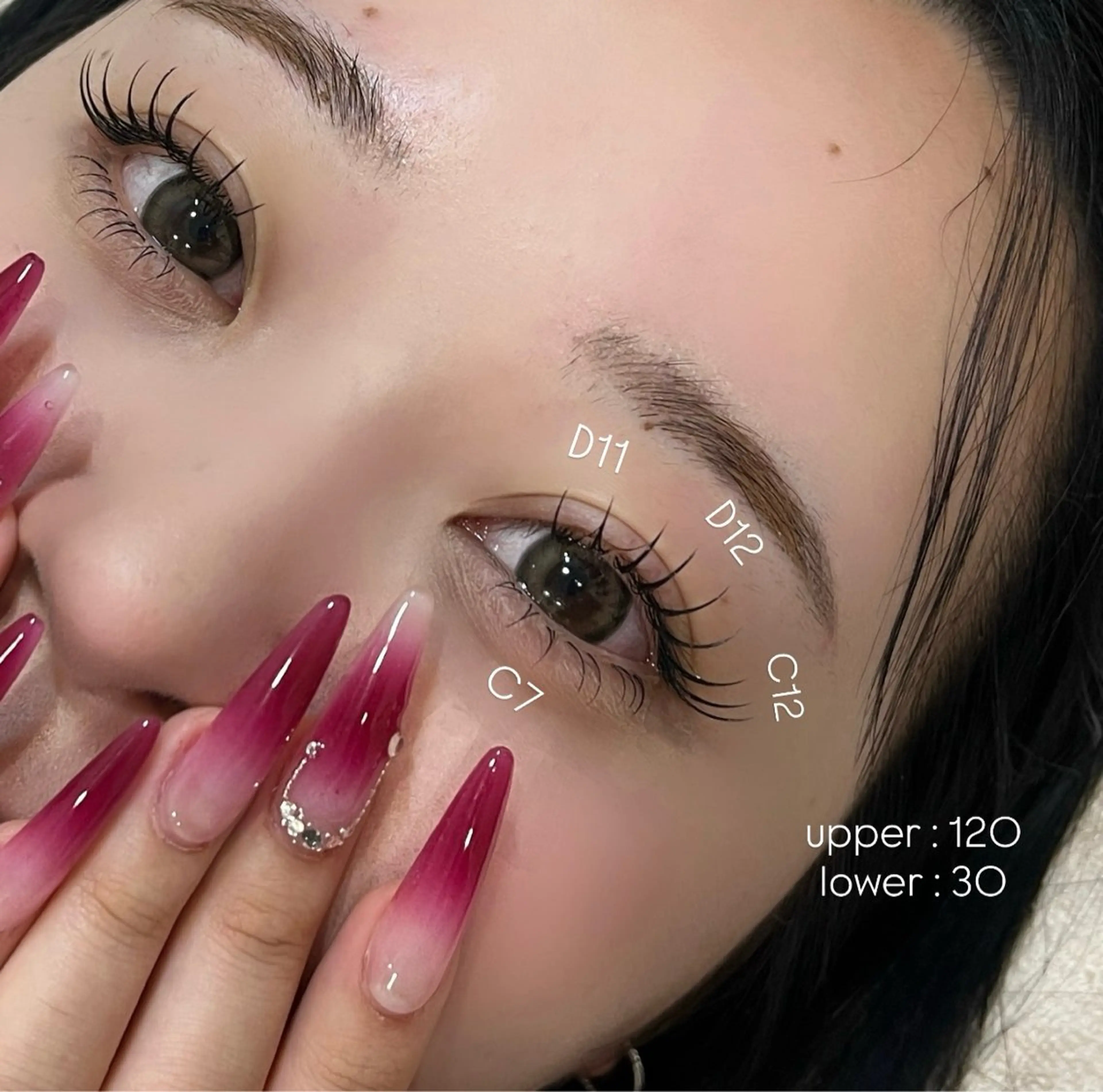 マツエク・マツパ マツエク 後藤 奈緒のマツエク・マツパデザイン