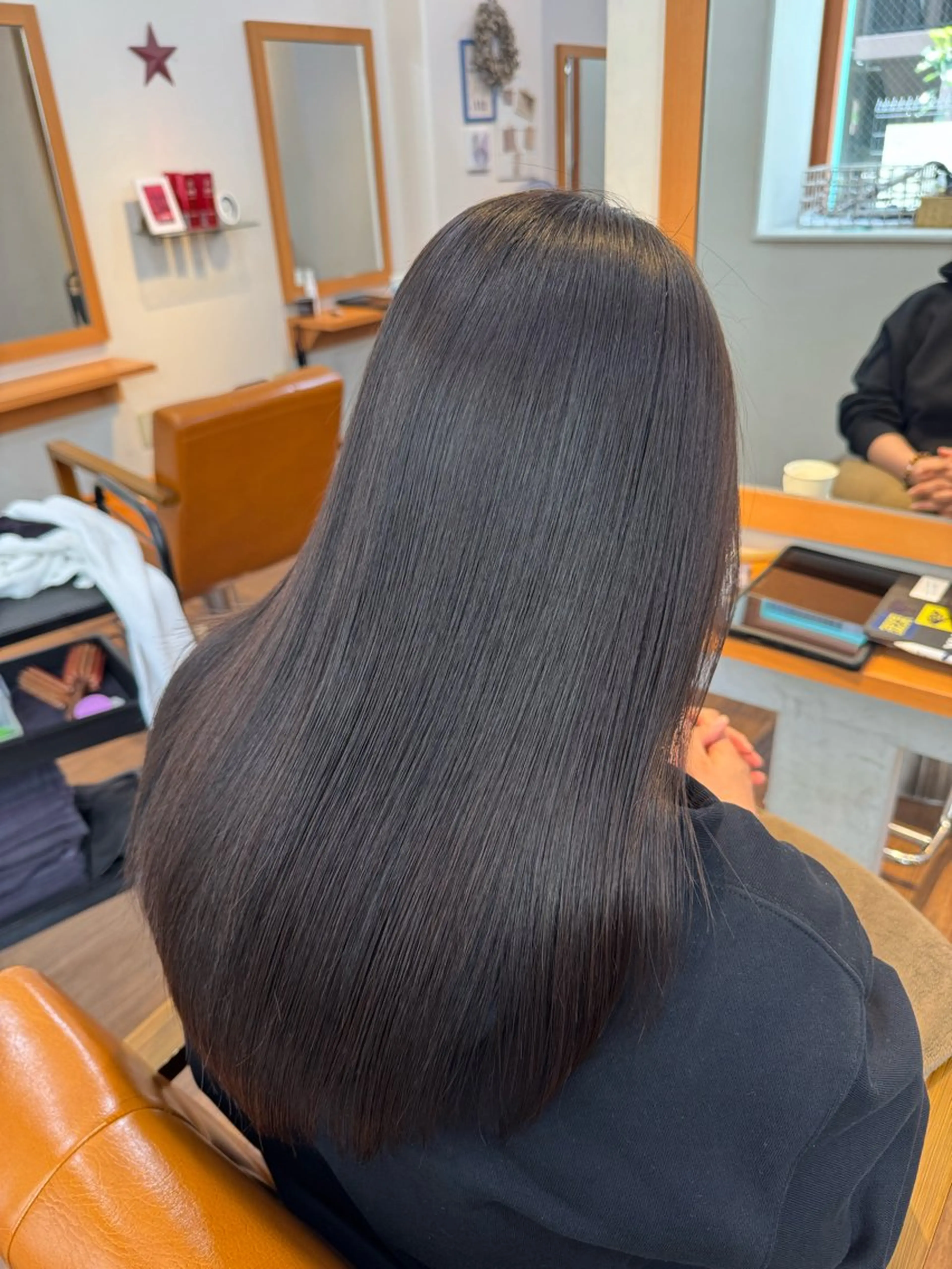 ロング パーマ カット 縮毛矯正 トリートメント 蒲田TSUJINO/ 縮毛矯正/髪質改善のヘアスタイル