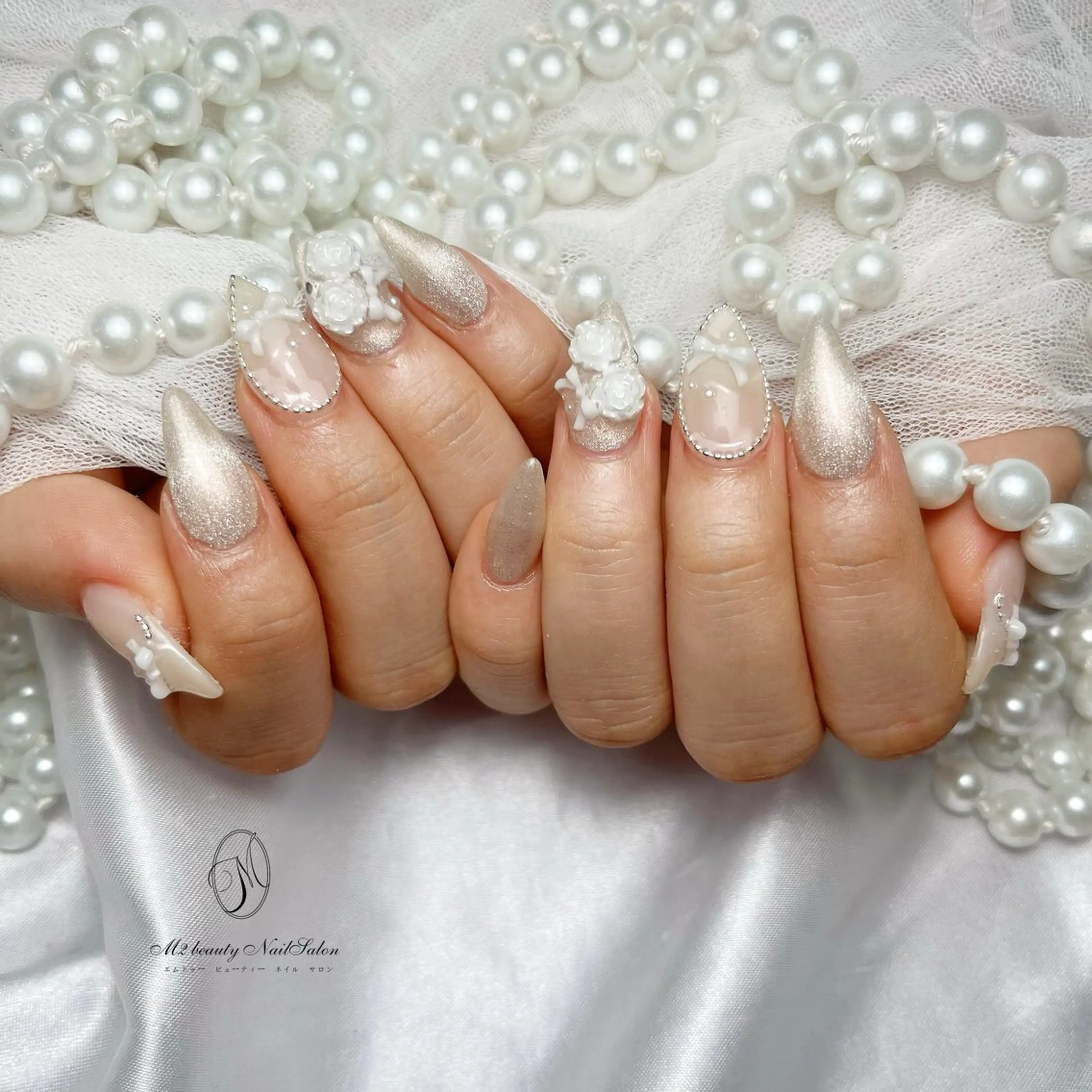 ネイル ハンドネイル M2 BEAUTY Marieのネイルデザイン