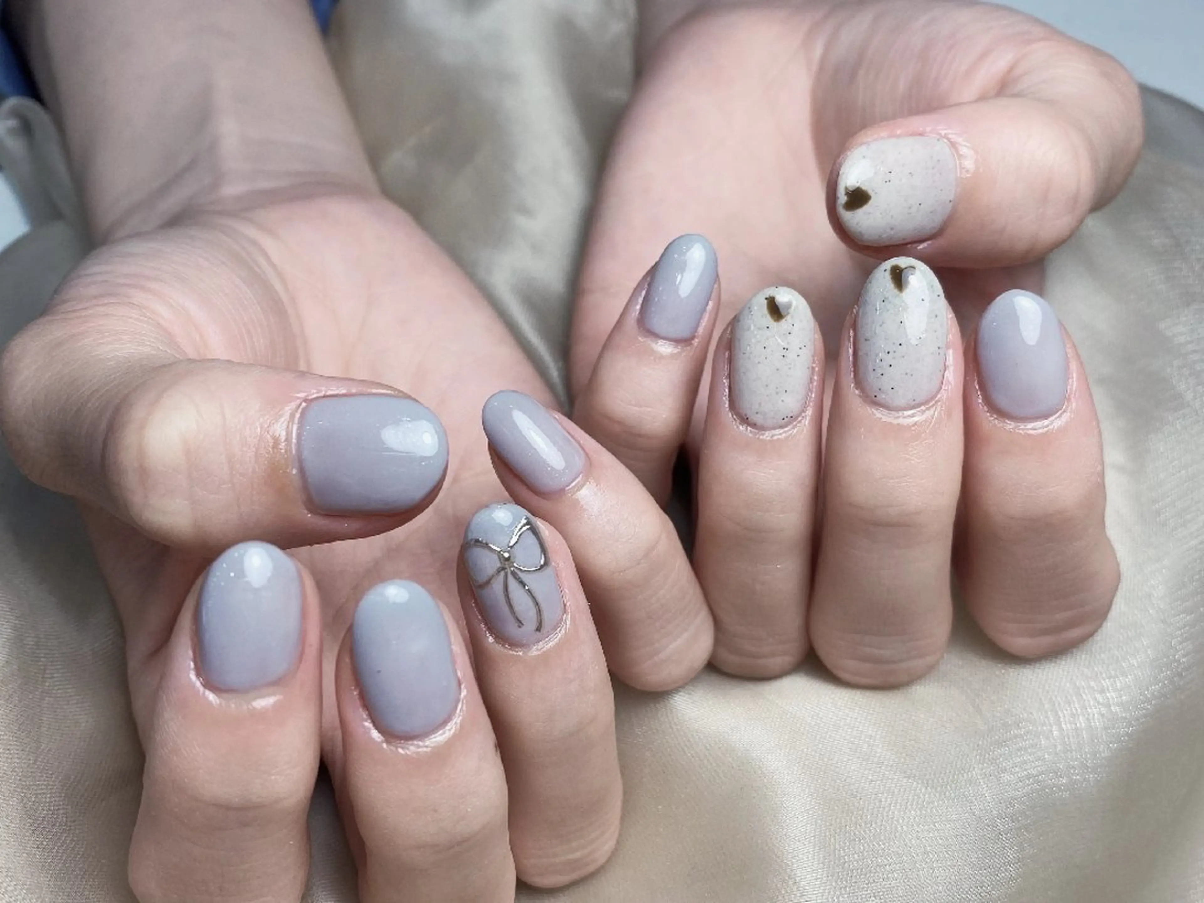 ネイル クリアネイル フラッシュネイル フットネイル フレンチネイル ジェルネイル ハンドネイル UM Nail Salonのネイルデザイン