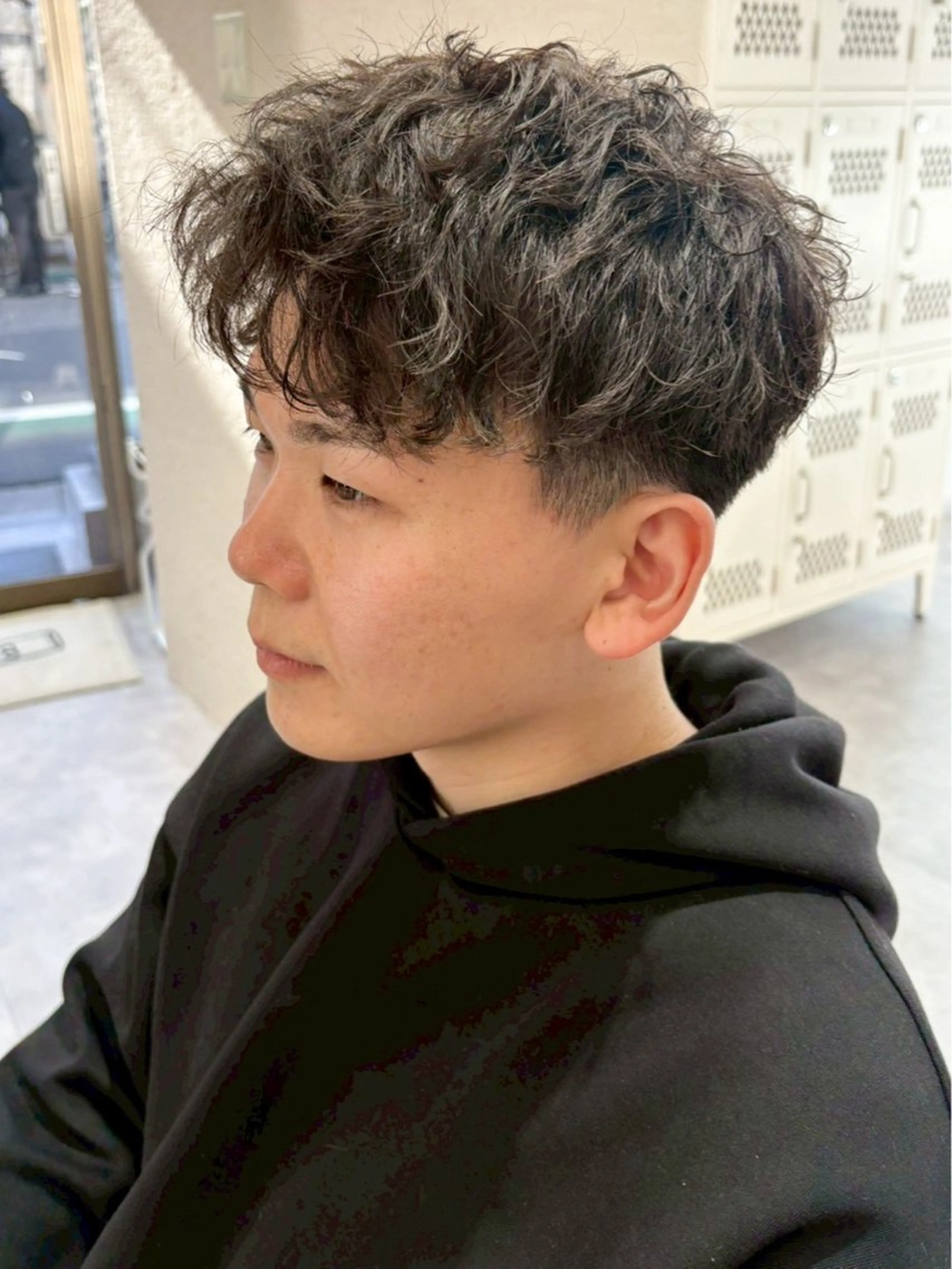 パーマ メンズ カット パーマ メンズパーマ特化🔥 ツイスパ/シャドウのヘアスタイル