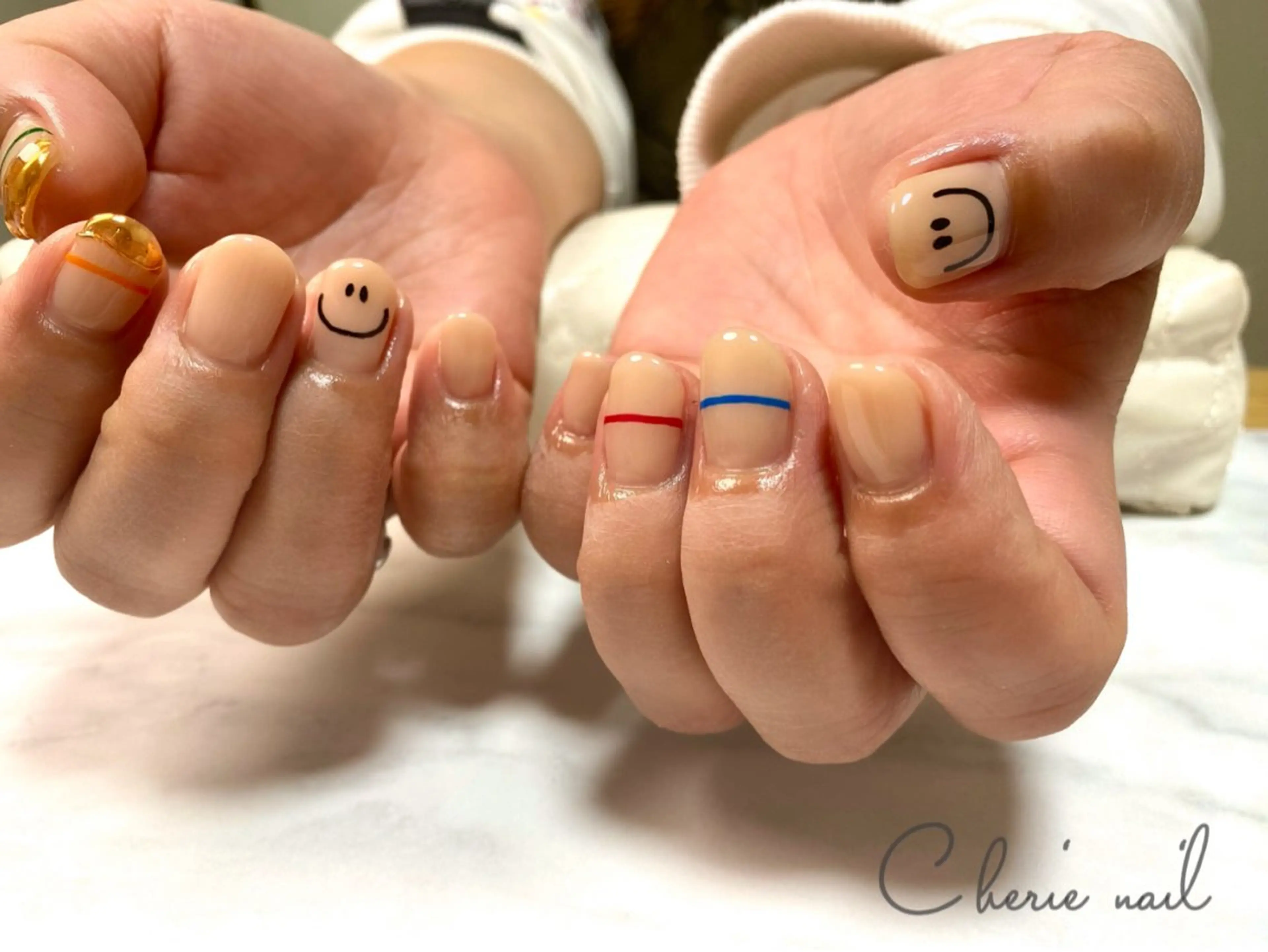 ネイル ジェルネイル ハンドネイル Cherienail yunaのネイルデザイン